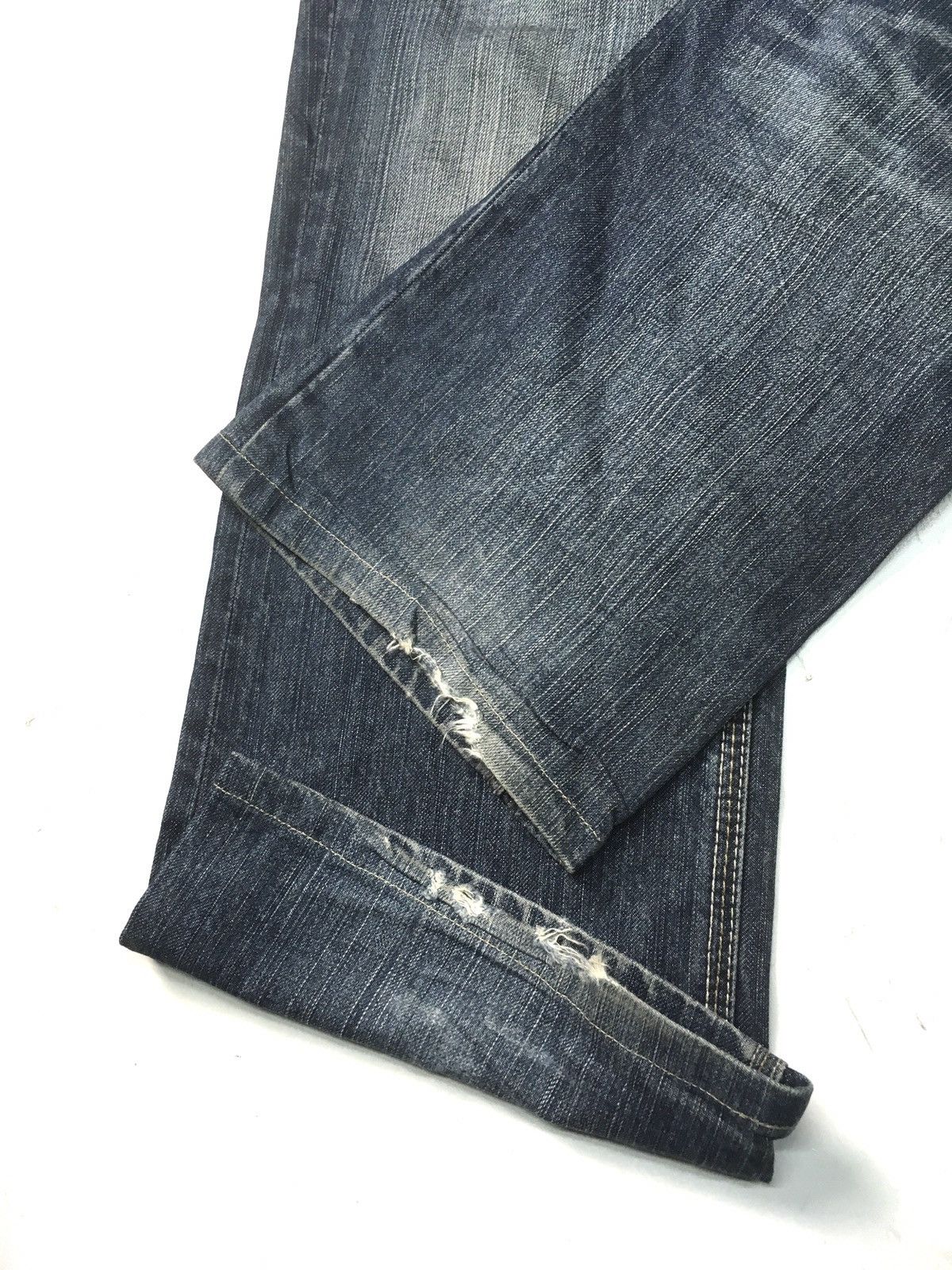 Japanese Brand × Vintage Rush/hour guaranteed durability distressed denim japan Size US 33 - 10 Thumbnail
