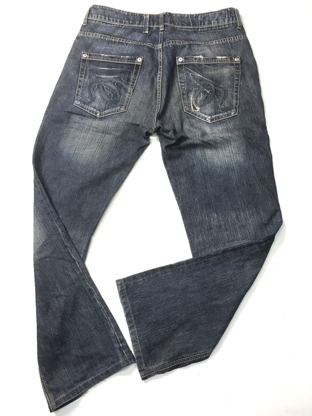 Japanese Brand × Vintage Rush/hour guaranteed durability distressed denim japan Size US 33 - 7 Thumbnail