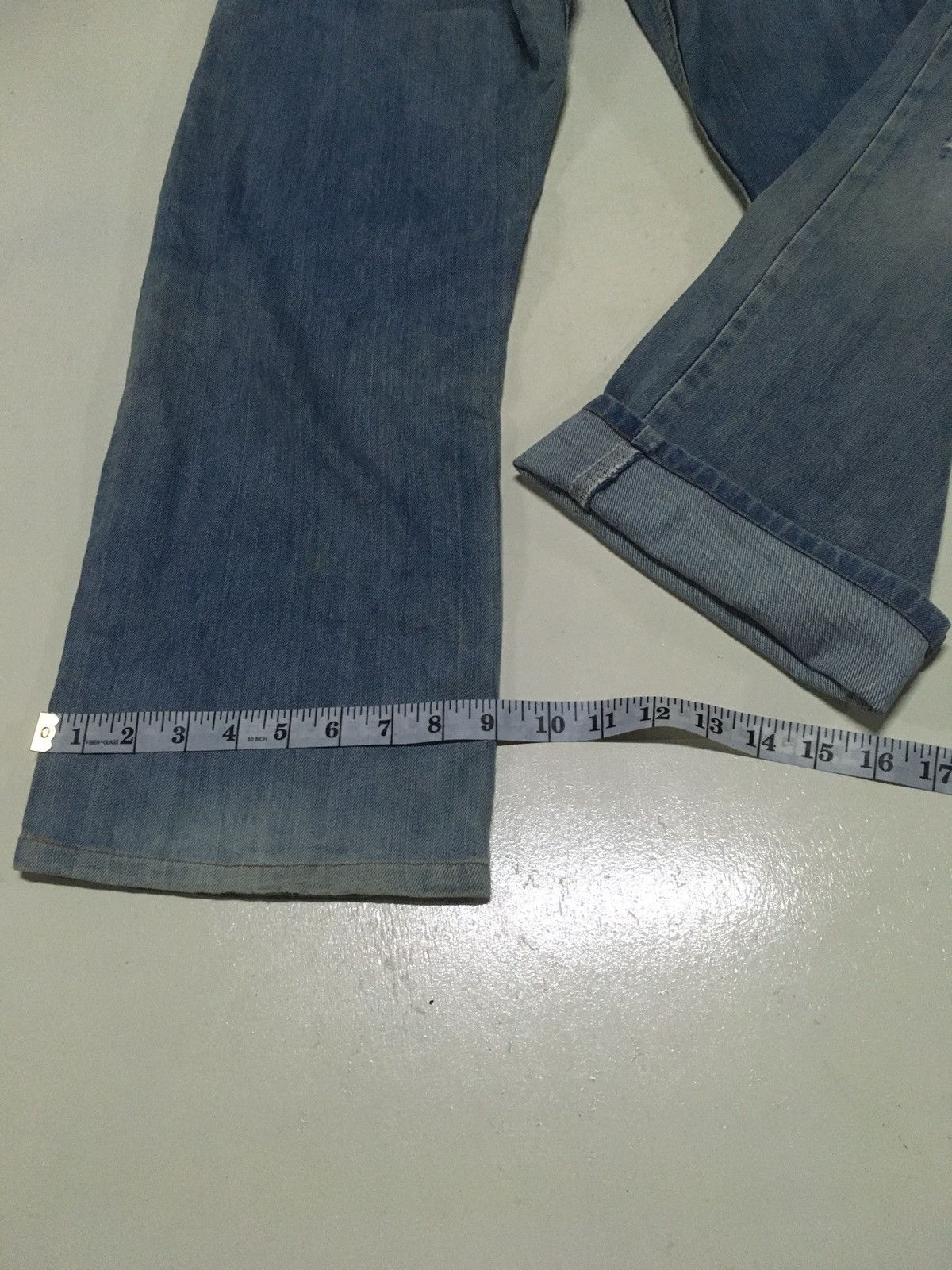 Levi's Vintage Clothing Vintage 80s Levi’s 512 blue wash distressed denim Size US 32 / EU 48 - 7 Thumbnail
