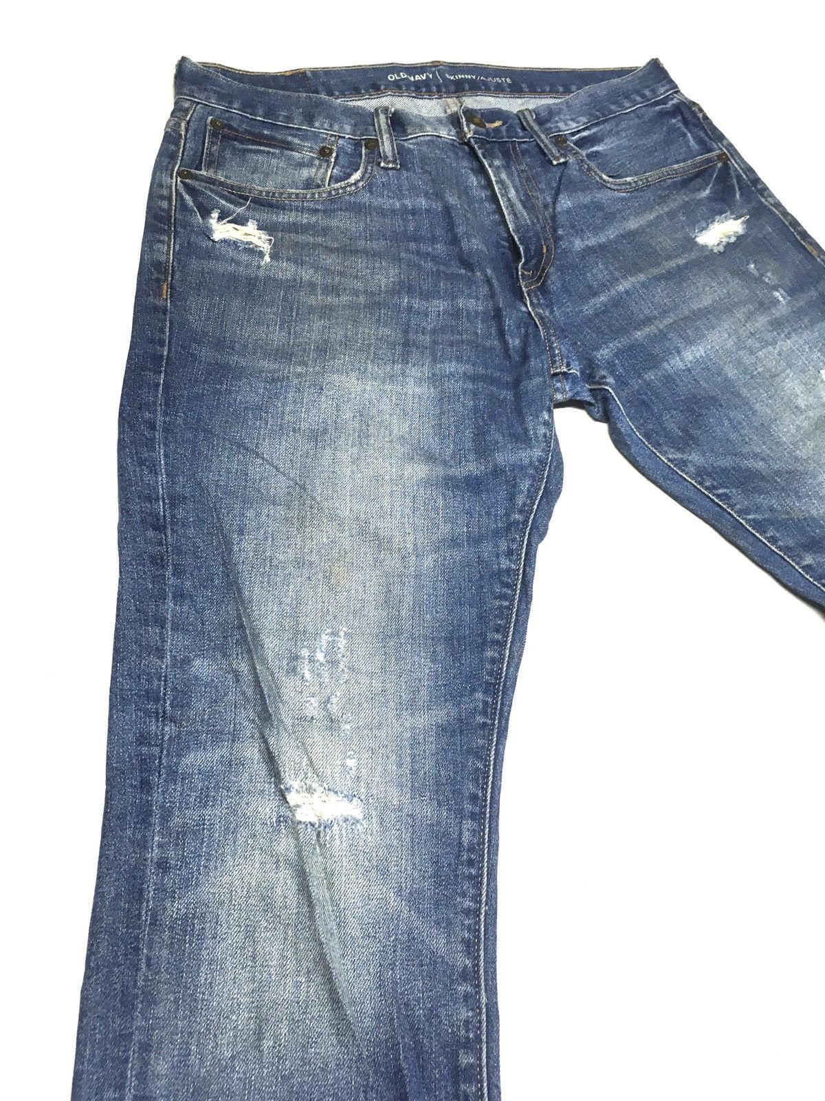 Old Navy × Vintage Vintage old navy distressed denim Size US 32 / EU 48 - 8 Thumbnail