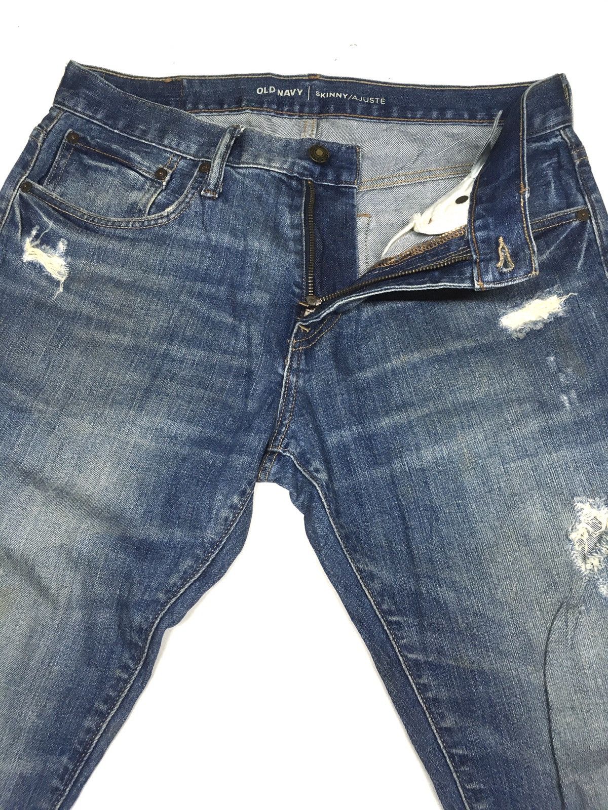 Old Navy × Vintage Vintage old navy distressed denim Size US 32 / EU 48 - 5 Thumbnail