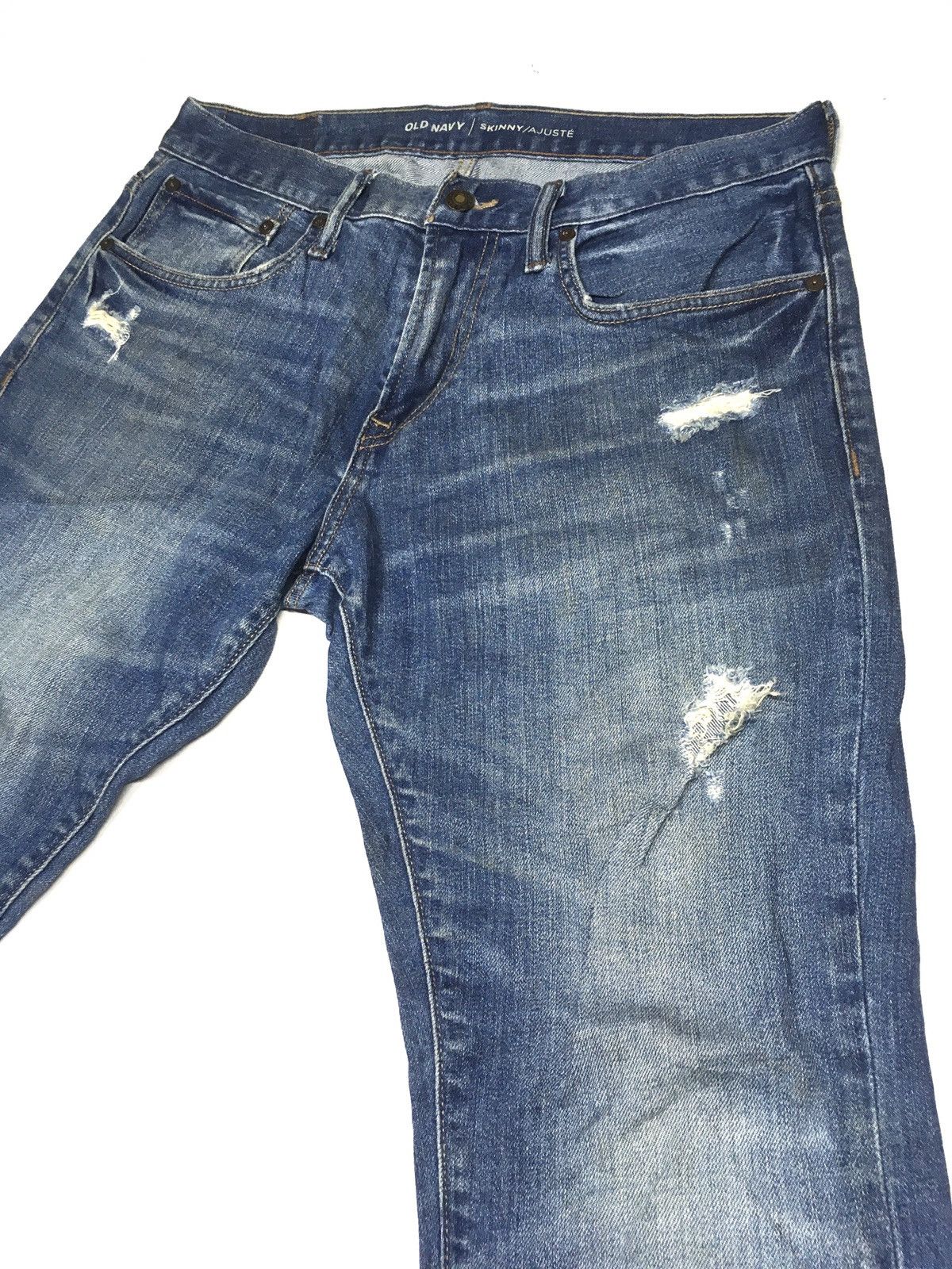 Old Navy × Vintage Vintage old navy distressed denim Size US 32 / EU 48 - 7 Thumbnail