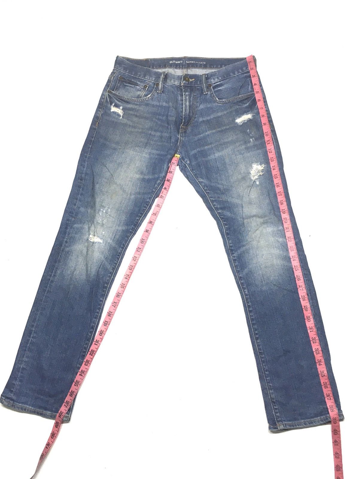 Old Navy × Vintage Vintage old navy distressed denim Size US 32 / EU 48 - 2 Thumbnail