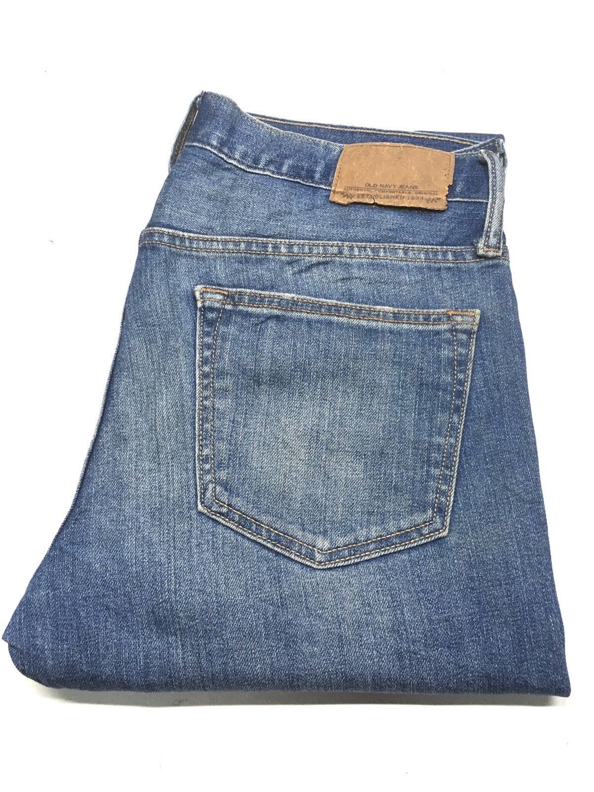 Old Navy × Vintage Vintage old navy distressed denim Size US 32 / EU 48 - 1 Thumbnail