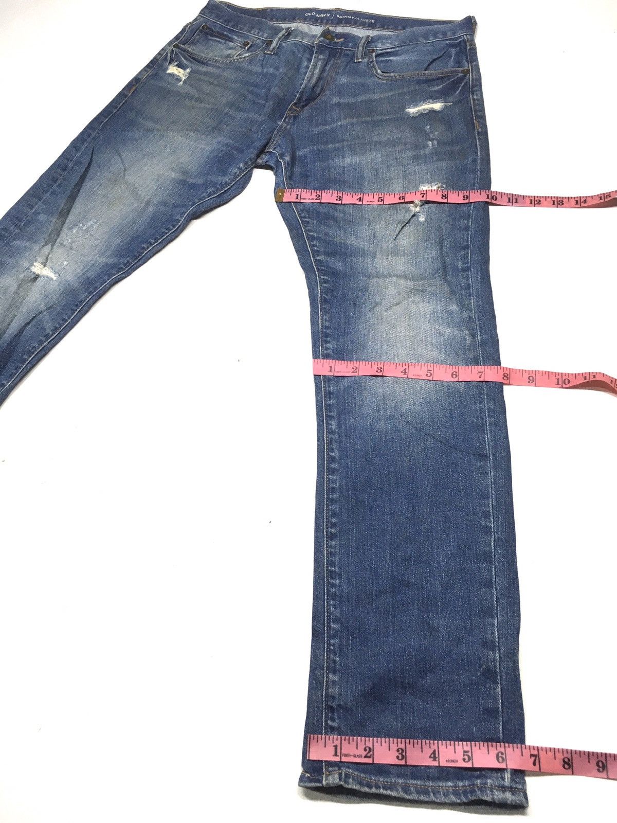 Old Navy × Vintage Vintage old navy distressed denim Size US 32 / EU 48 - 4 Thumbnail