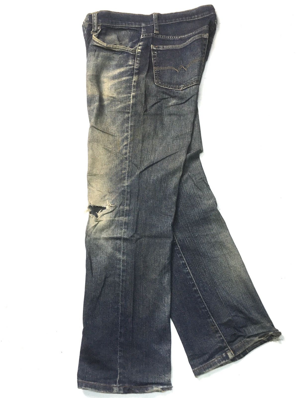 Big John × Vintage vintage Wolvo, produced by big John distressed denim japan Size US 30 / EU 46 - 5 Thumbnail