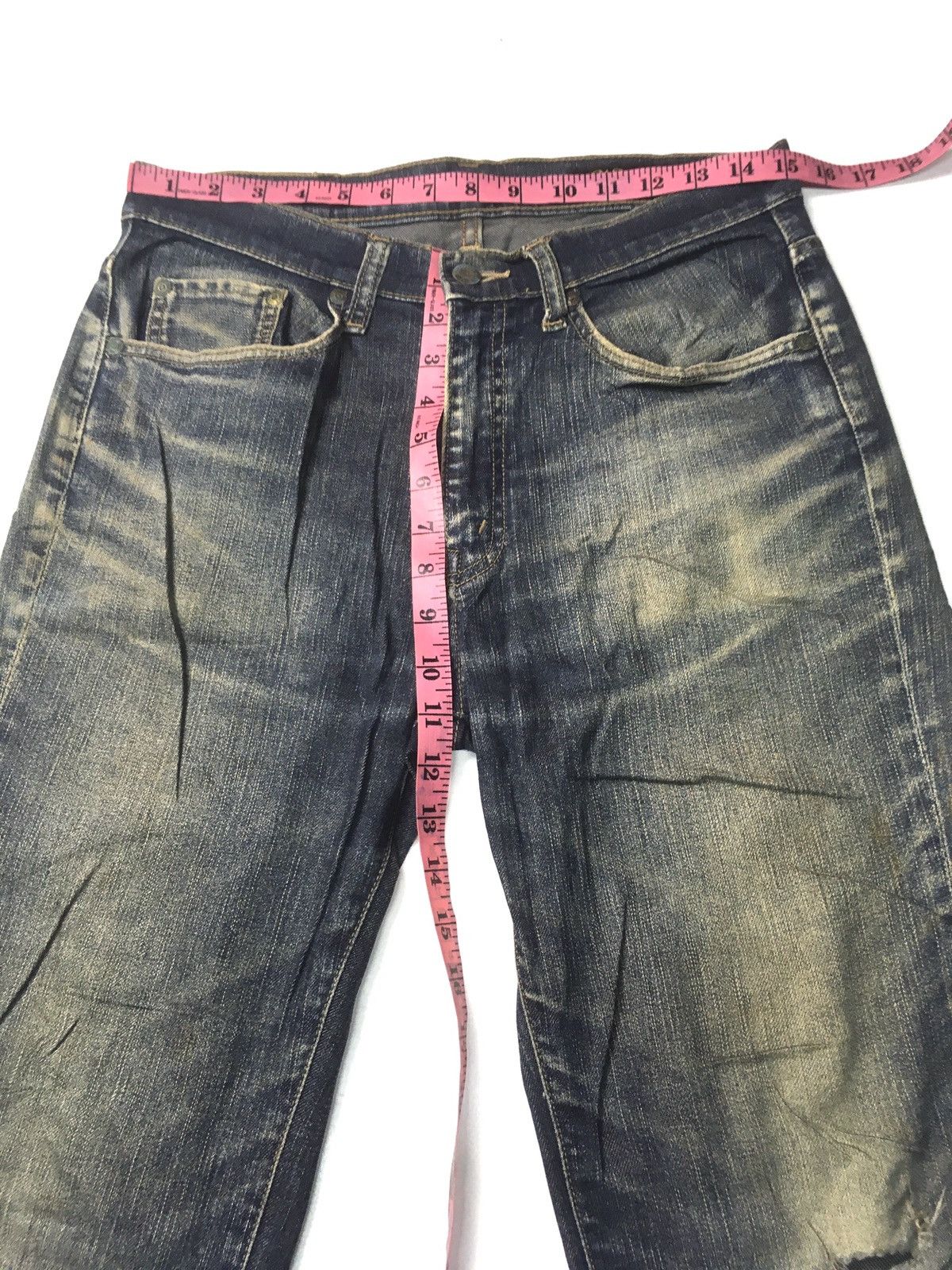 Big John × Vintage vintage Wolvo, produced by big John distressed denim japan Size US 30 / EU 46 - 3 Thumbnail