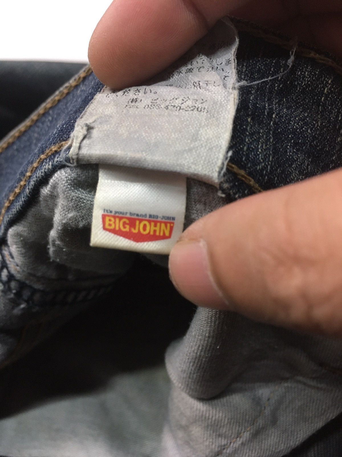 Big John × Vintage vintage Wolvo, produced by big John distressed denim japan Size US 30 / EU 46 - 16 Thumbnail