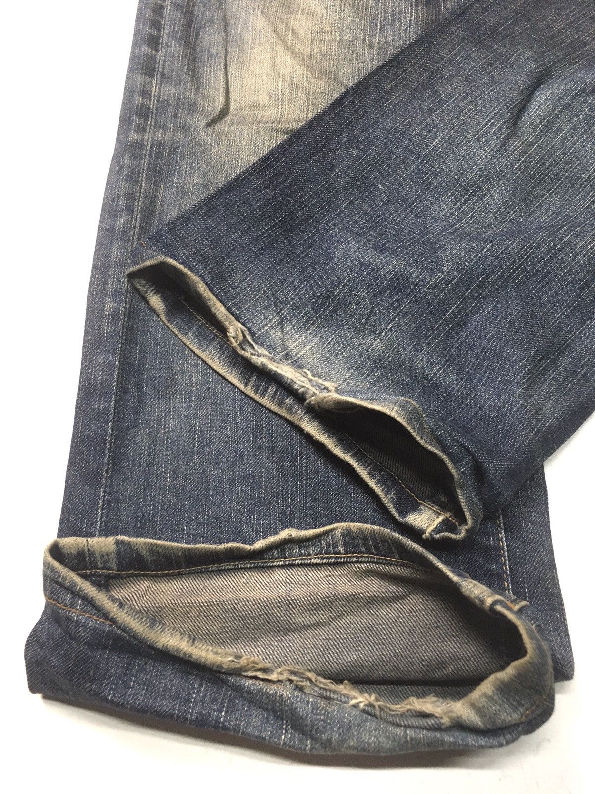 Big John × Vintage vintage Wolvo, produced by big John distressed denim japan Size US 30 / EU 46 - 12 Thumbnail