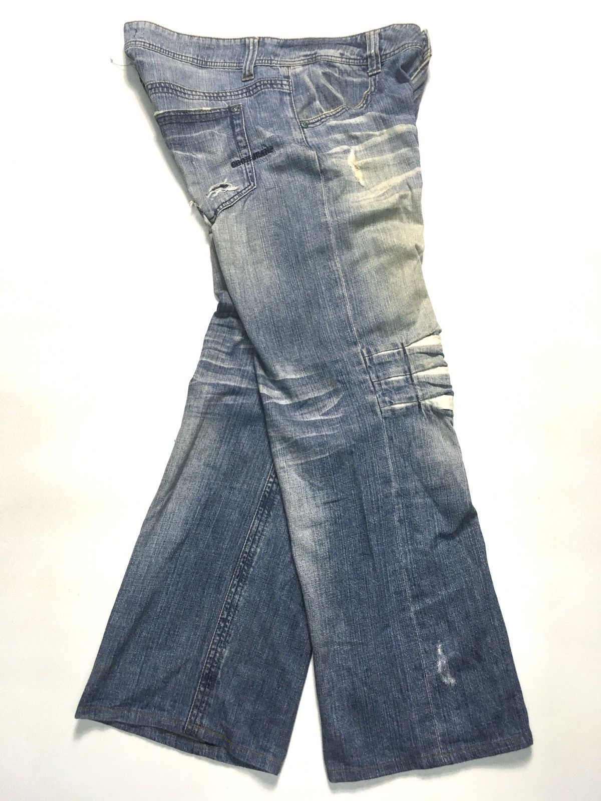 Japanese Brand × Vintage Vintage cook jeans distressed denim japan Size US 33 - 7 Thumbnail