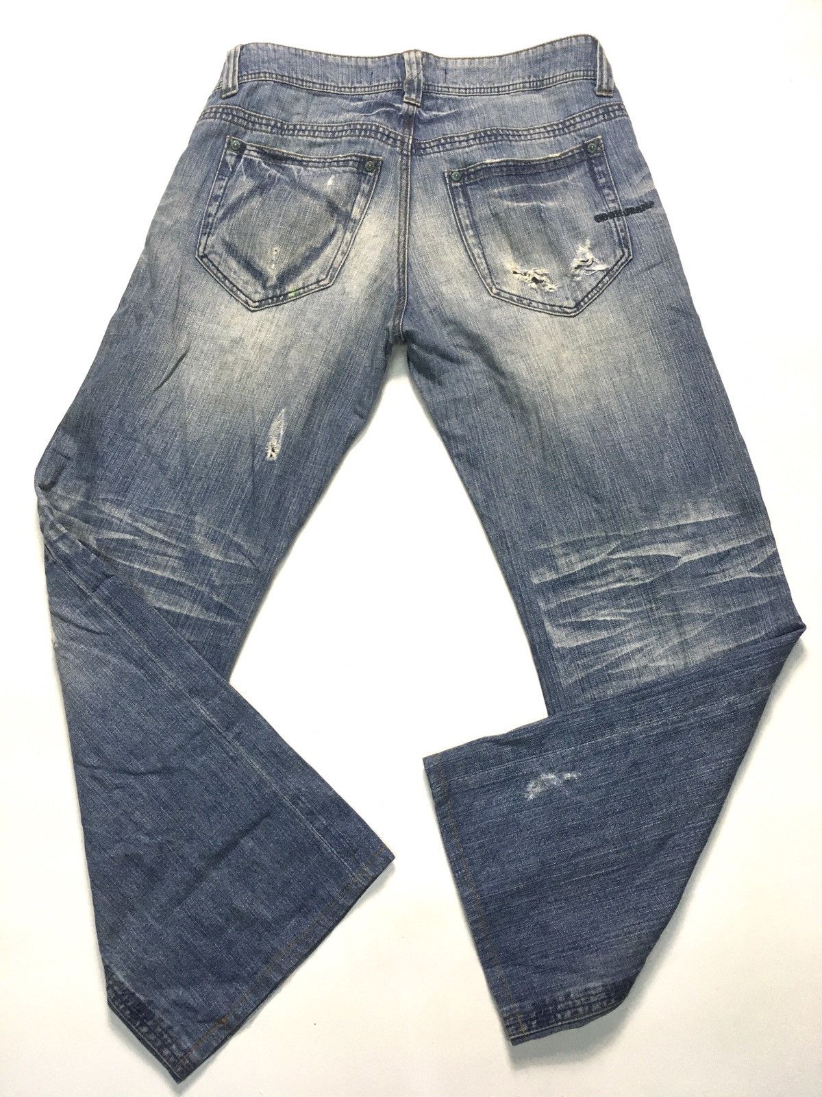 Japanese Brand × Vintage Vintage cook jeans distressed denim japan Size US 33 - 11 Thumbnail