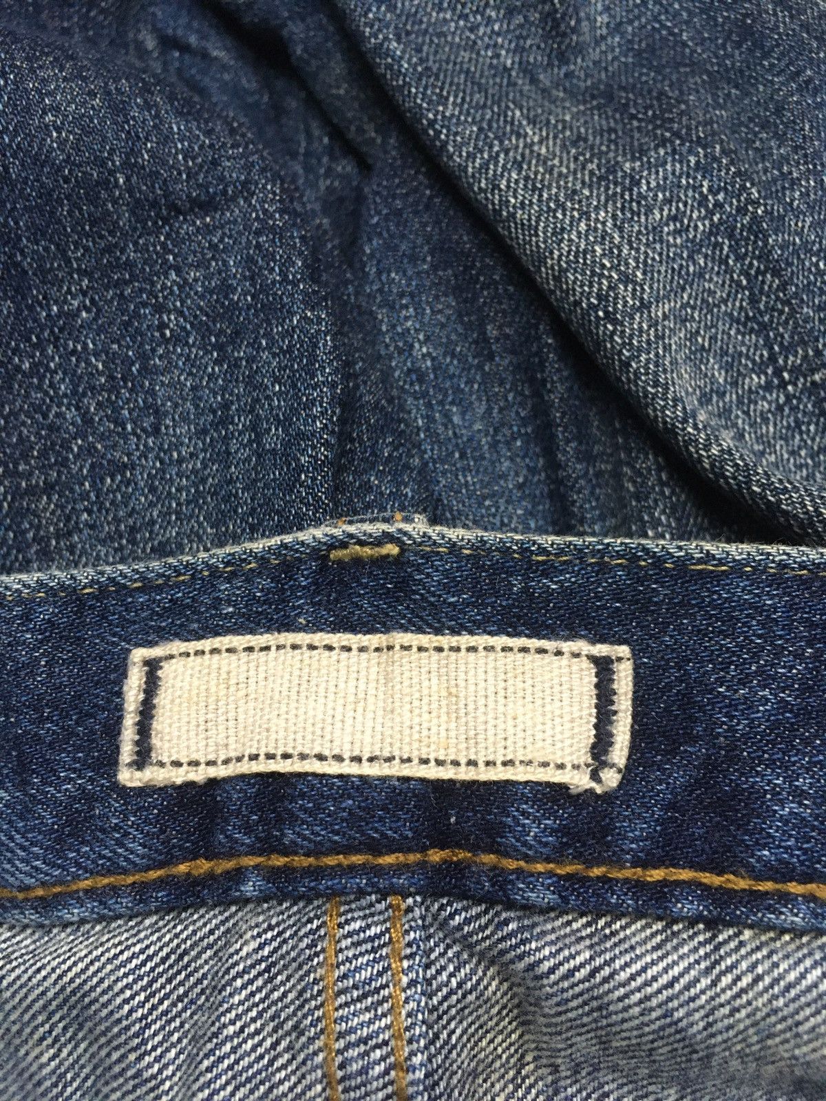 Japanese Brand × Uniqlo Vintage uniqlo distressed selvage denim Size US 33 - 11 Thumbnail