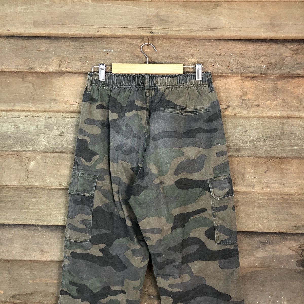 Japanese Brand DL Military Army Green Cargo Multipocket Pants #1464 Size US 30 / EU 46 - 10 Thumbnail