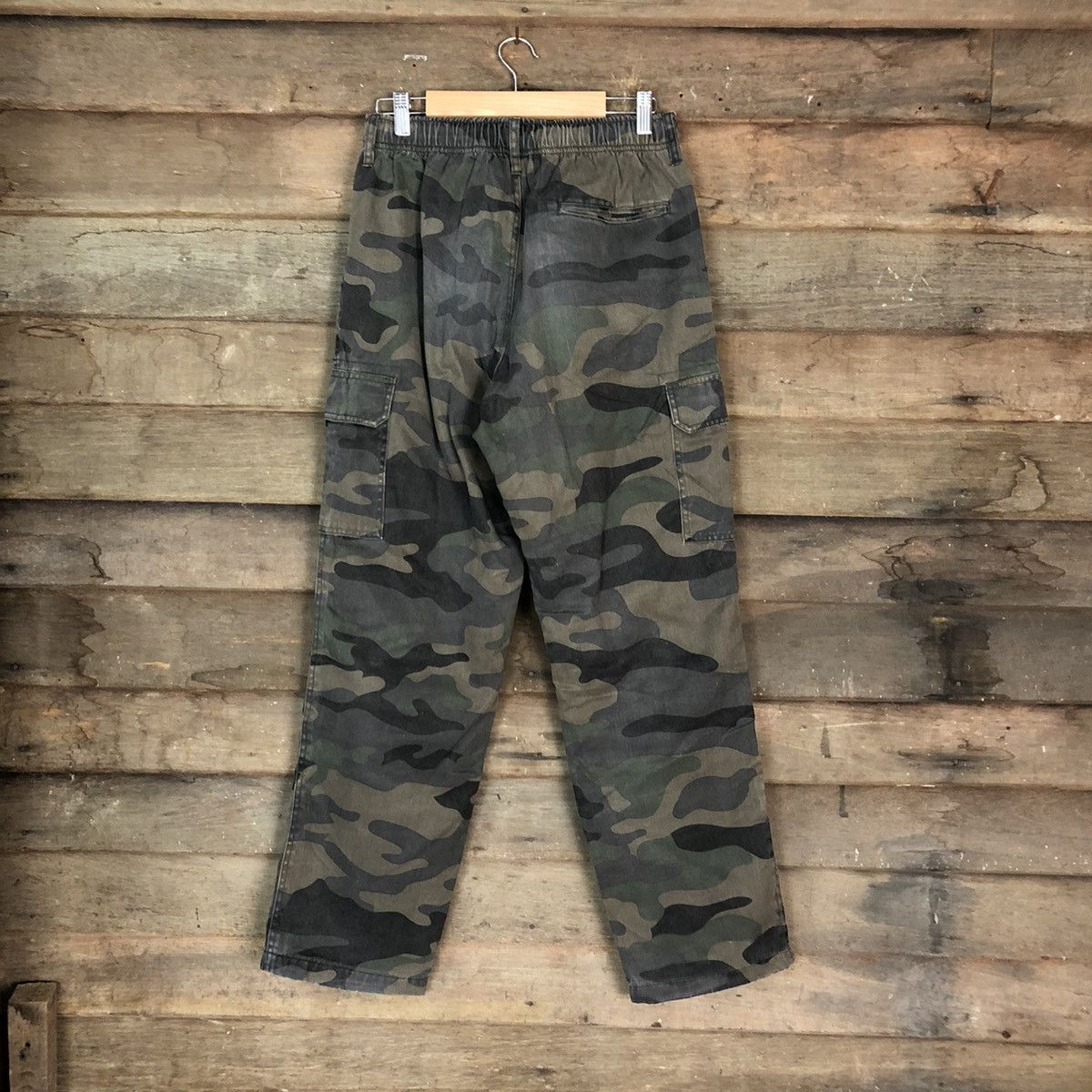 Japanese Brand DL Military Army Green Cargo Multipocket Pants #1464 Size US 30 / EU 46 - 9 Thumbnail