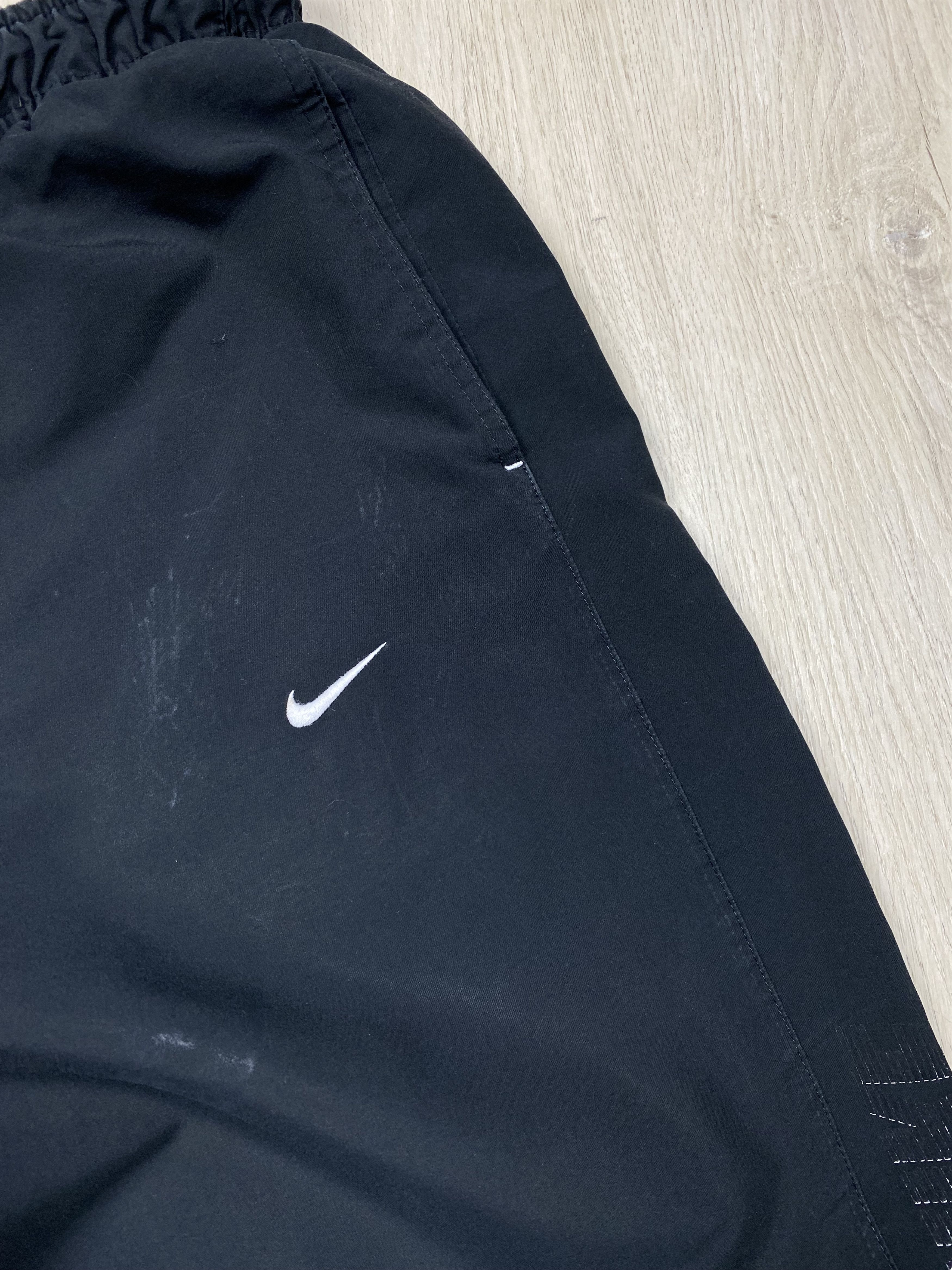 Nike × Vintage Nike Vintage Distressed Nylon Pants Y2K Drill Gorpcore Size US 34 / EU 50 - 2 Thumbnail