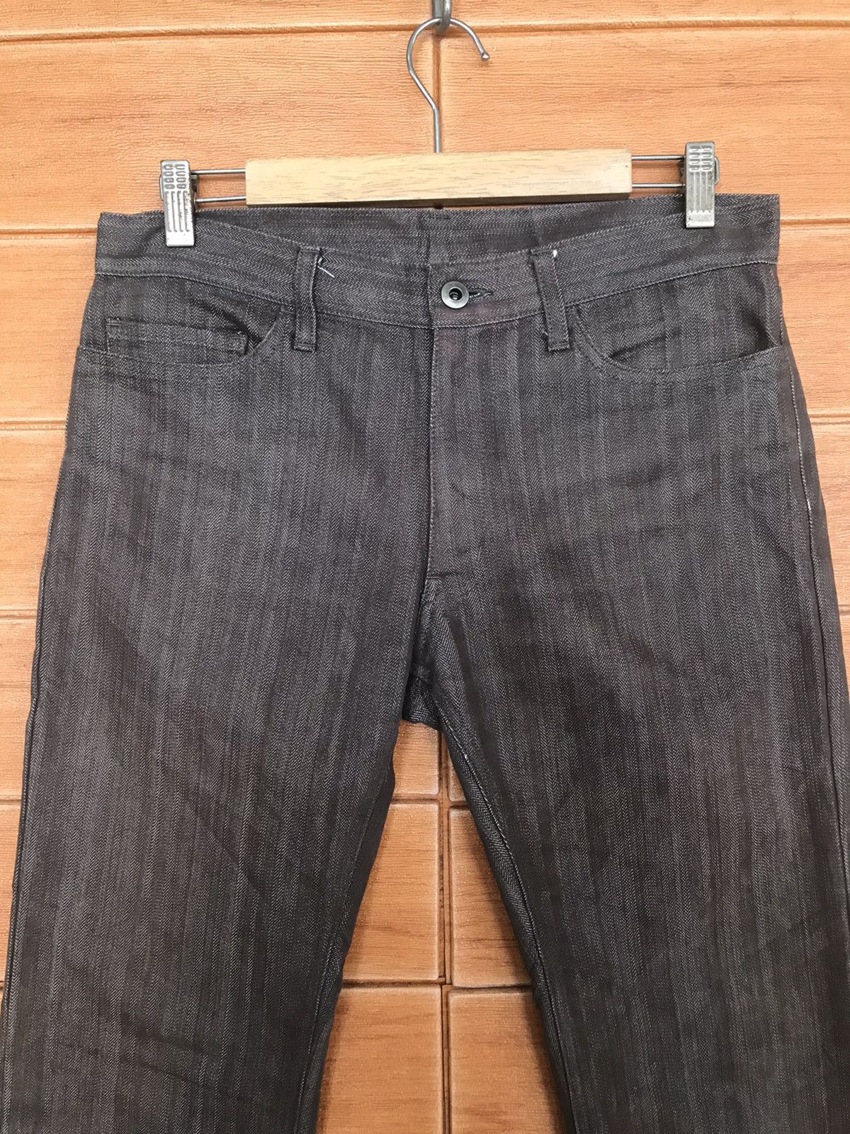 Hysteric Glamour Flare Jeans Rupert The Difference HBT Striped Boot Cut Size US 31 - 3 Thumbnail