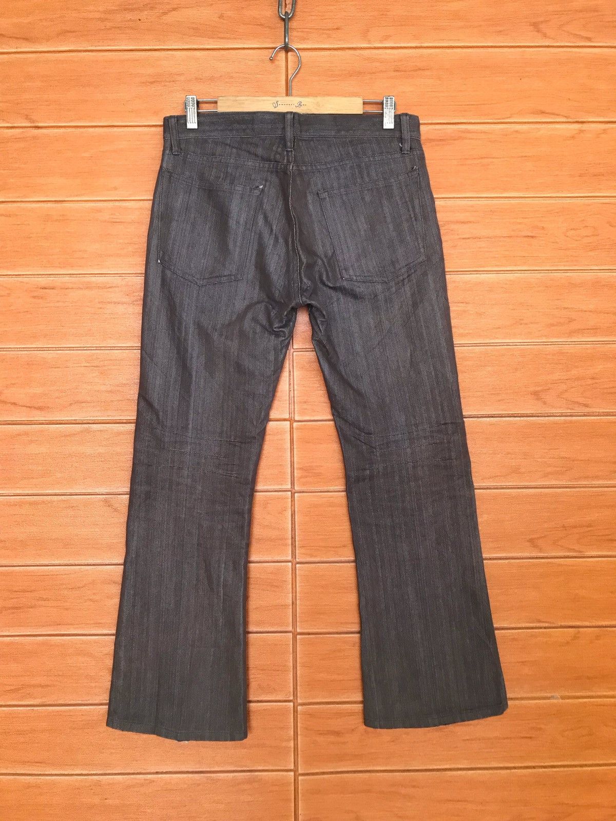 Hysteric Glamour Flare Jeans Rupert The Difference HBT Striped Boot Cut Size US 31 - 8 Thumbnail