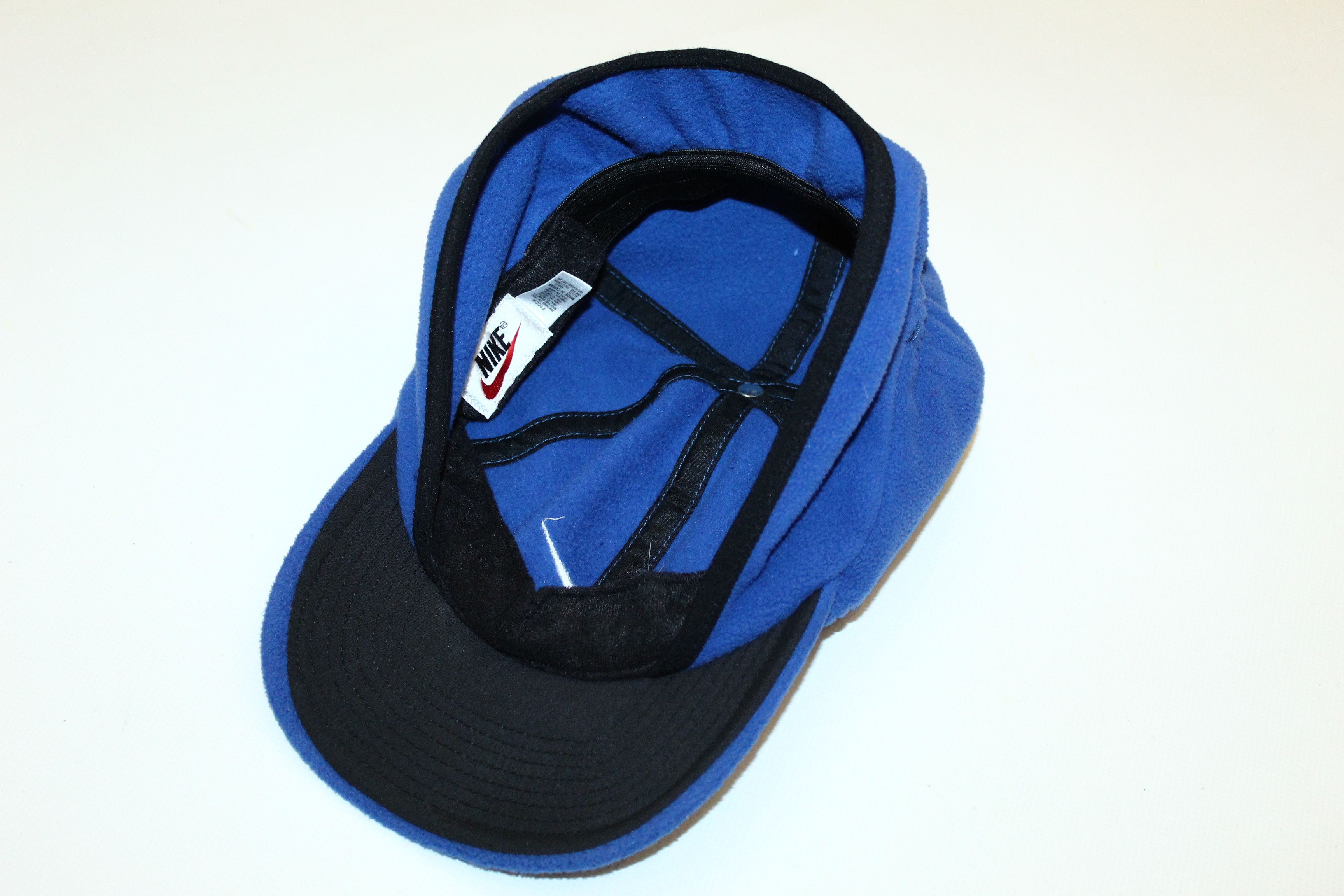 Nike Vintage Nike Therma F.I.T. Big Swoosh Fleece Hat Size ONE SIZE - 5 Thumbnail