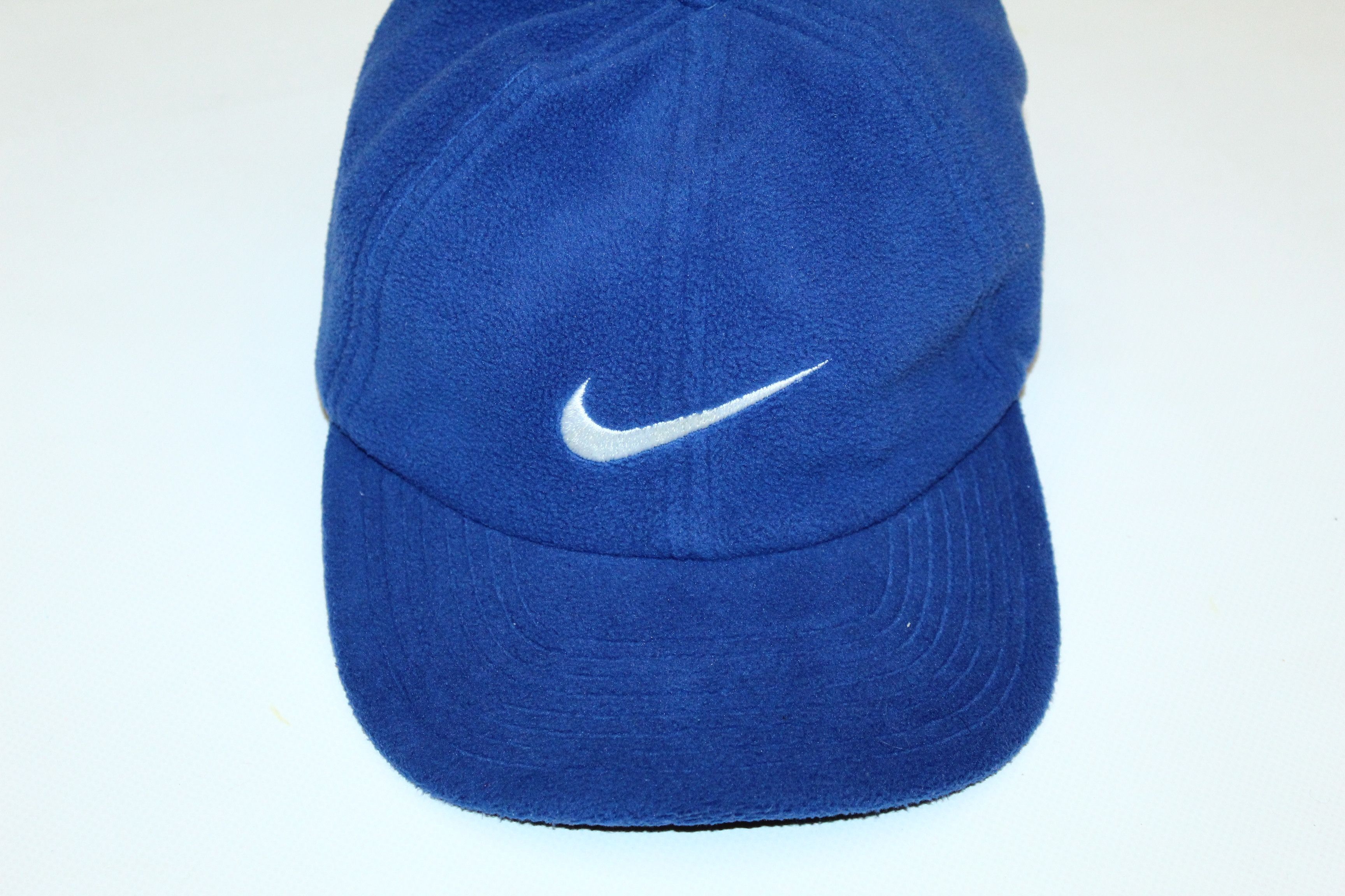 Nike Vintage Nike Therma F.I.T. Big Swoosh Fleece Hat Size ONE SIZE - 2 Thumbnail