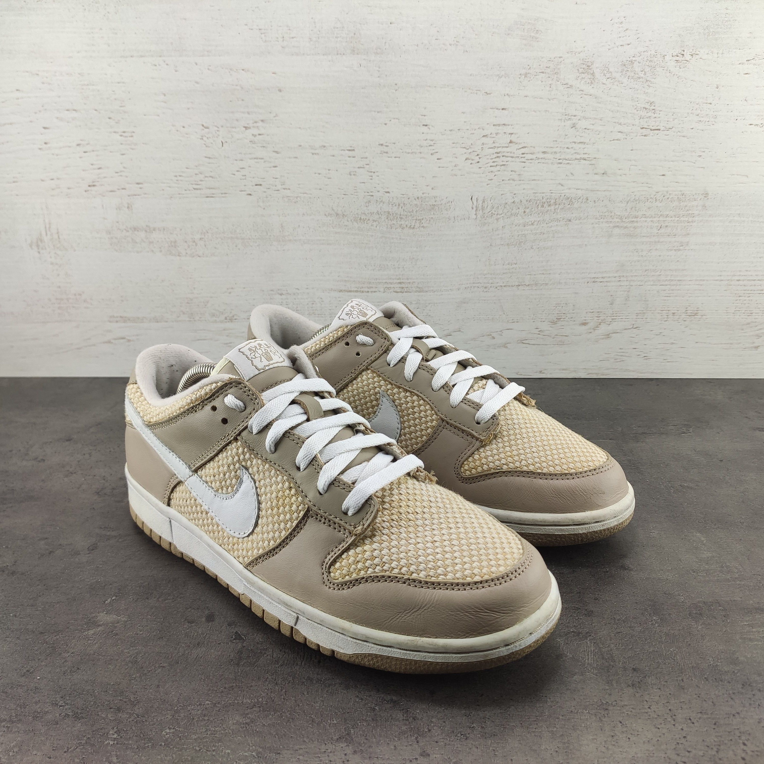Nike Nike Dunk Low Bone White "Island Drum Pack" Size US 8.5 / EU 41-42 - 4 Thumbnail