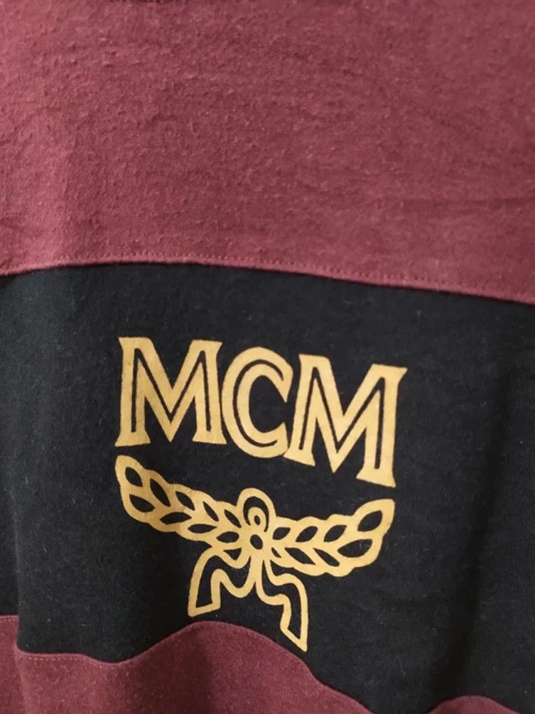 MCM × Vintage 🔥MCM Longsleeve Two tone Big Logo Print Size US L / EU 52-54 / 3 - 2 Thumbnail