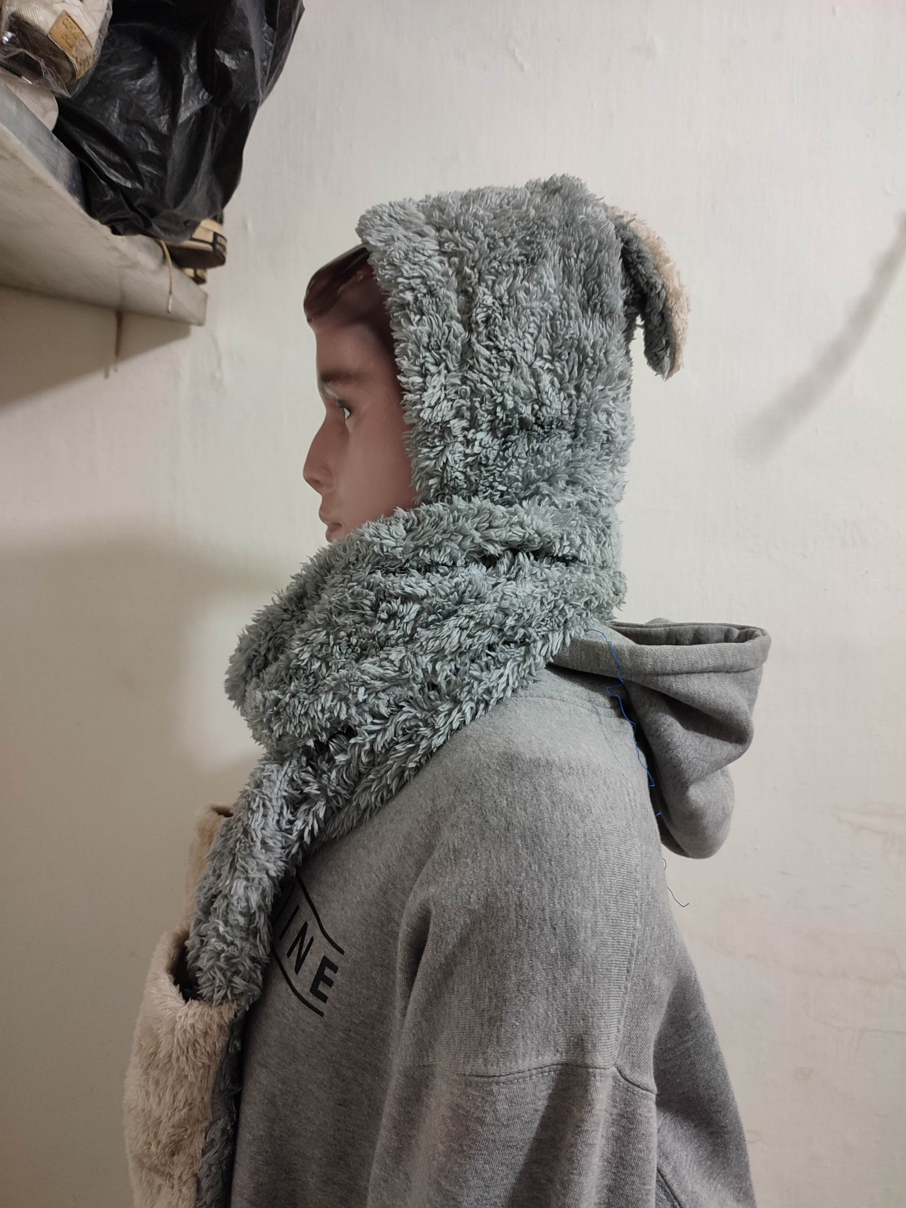 Other 🔥Unknown Fleece Bunny Ear Hats Size ONE SIZE - 8 Thumbnail