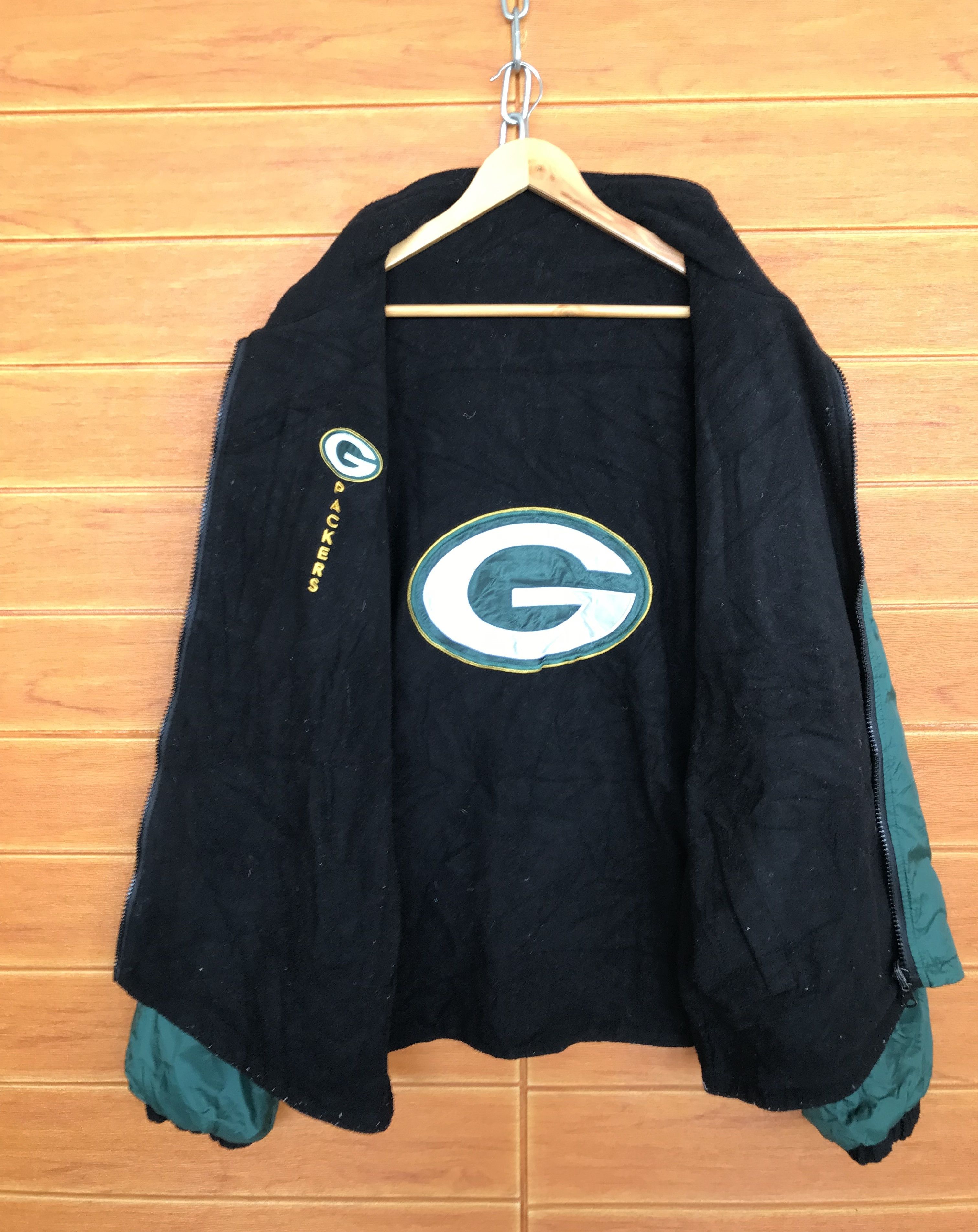 NFL Vintage 90s Green Bay Packers NFL Reversible Jacket Size US XXL / EU 58 / 5 - 9 Thumbnail