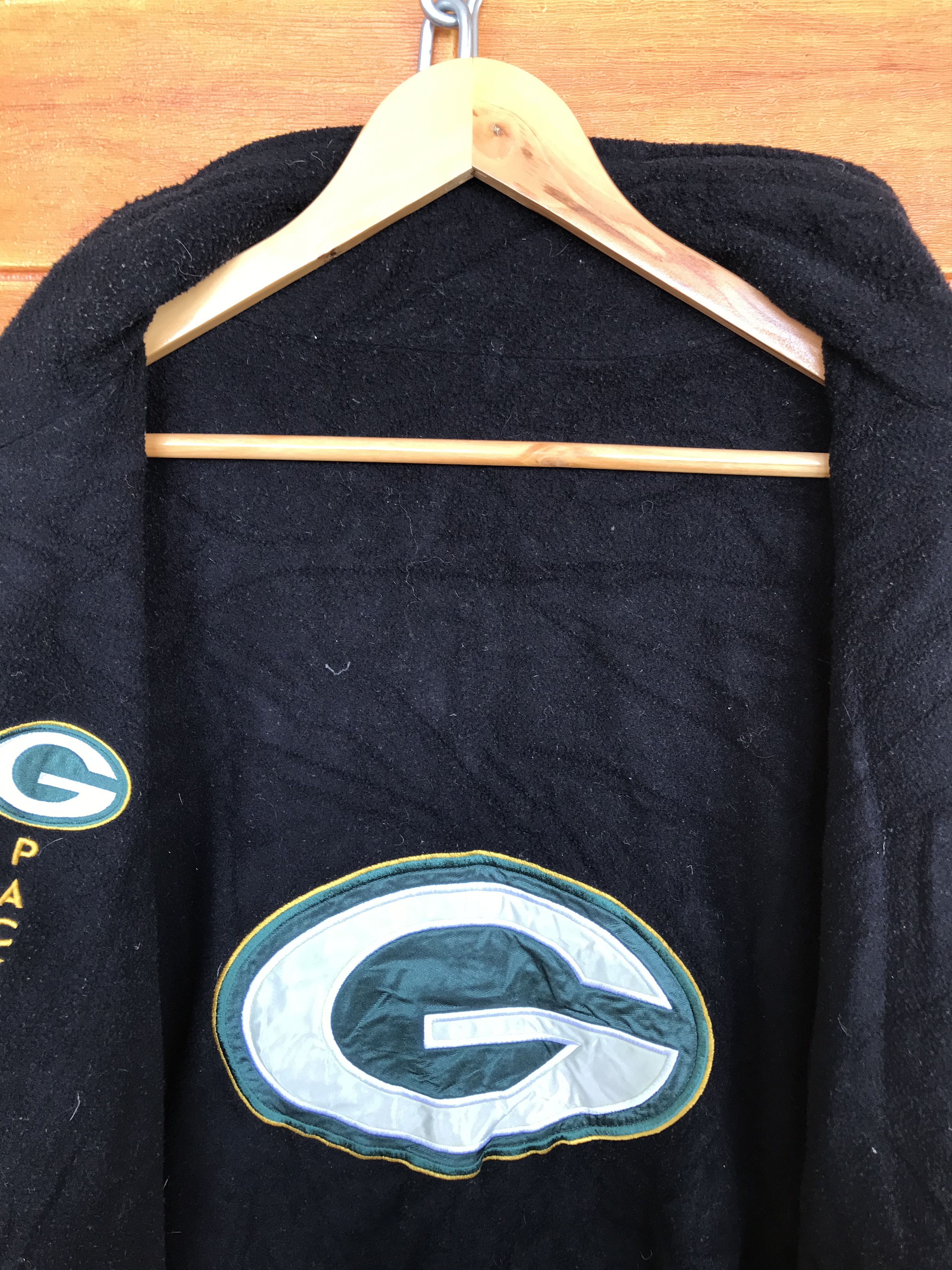NFL Vintage 90s Green Bay Packers NFL Reversible Jacket Size US XXL / EU 58 / 5 - 10 Thumbnail