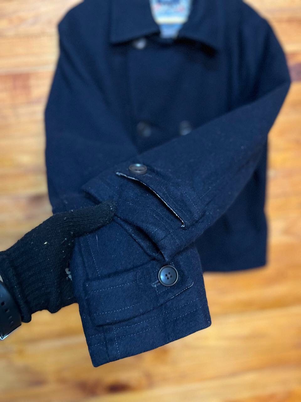 Fred Perry FRED PERRY THERMORE PEA COAT DOUBLE BREAST JACKET Size US XL / EU 56 / 4 - 7 Thumbnail