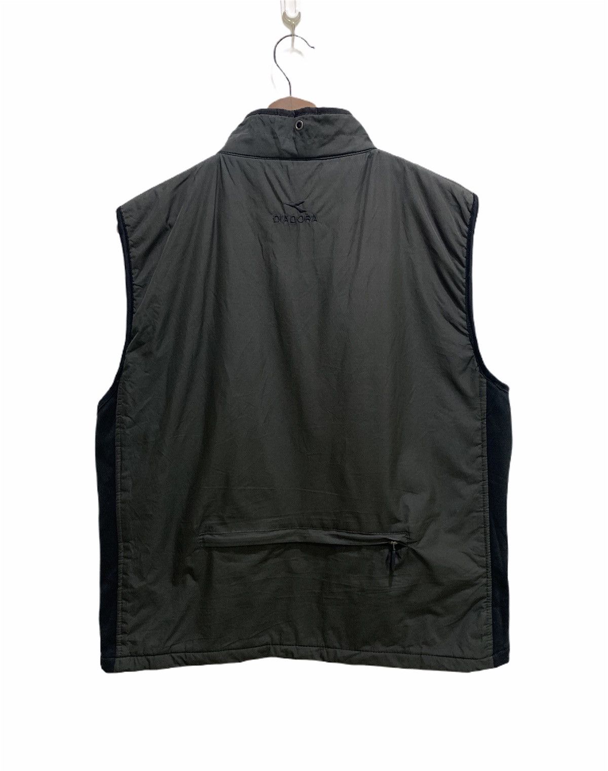 Diadora × Japanese Brand DIADORA SPORT Sleeveles Zipper Tactical Utility Vest Jacket Size US M / EU 48-50 / 2 - 2 Thumbnail