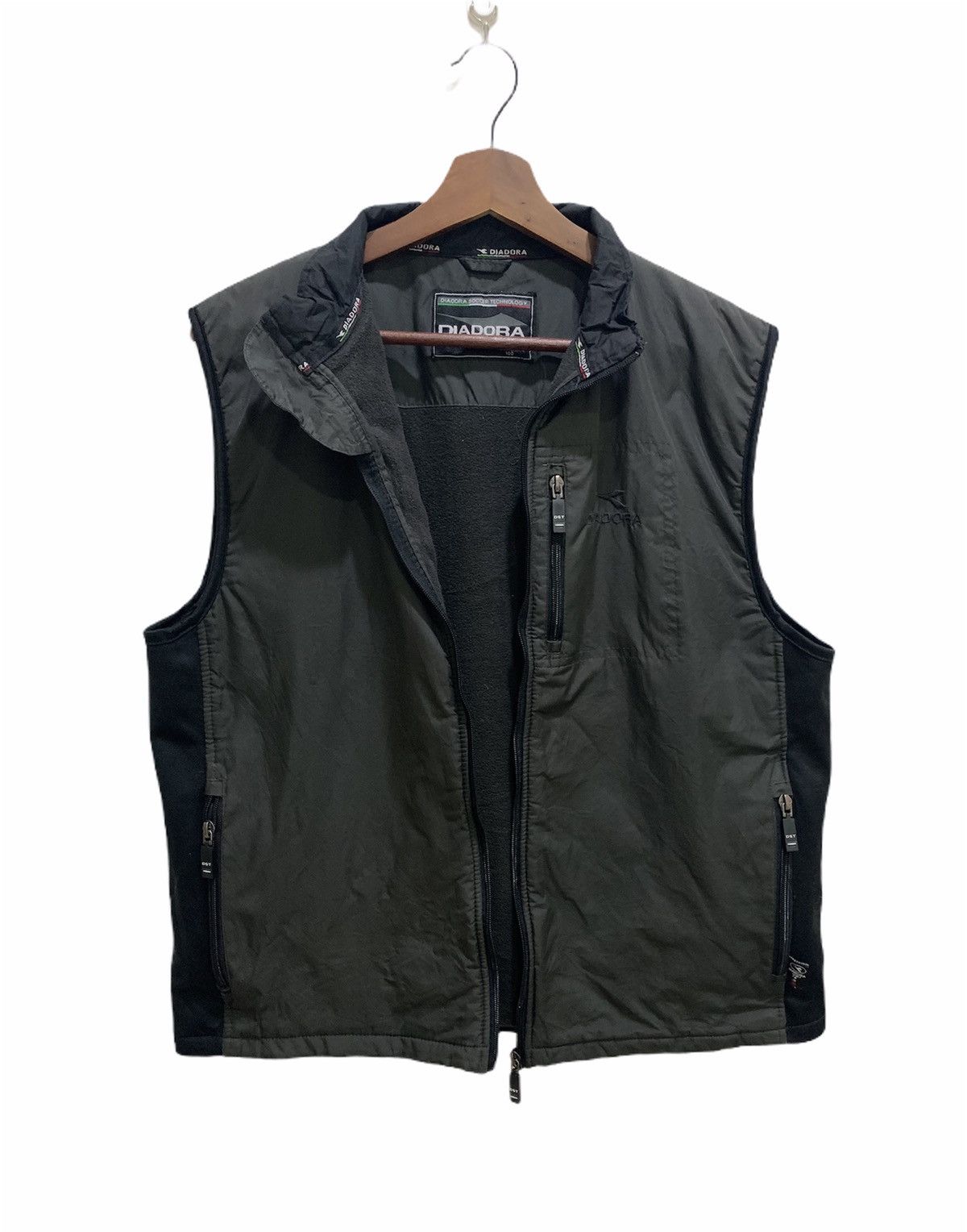 Diadora × Japanese Brand DIADORA SPORT Sleeveles Zipper Tactical Utility Vest Jacket Size US M / EU 48-50 / 2 - 3 Thumbnail