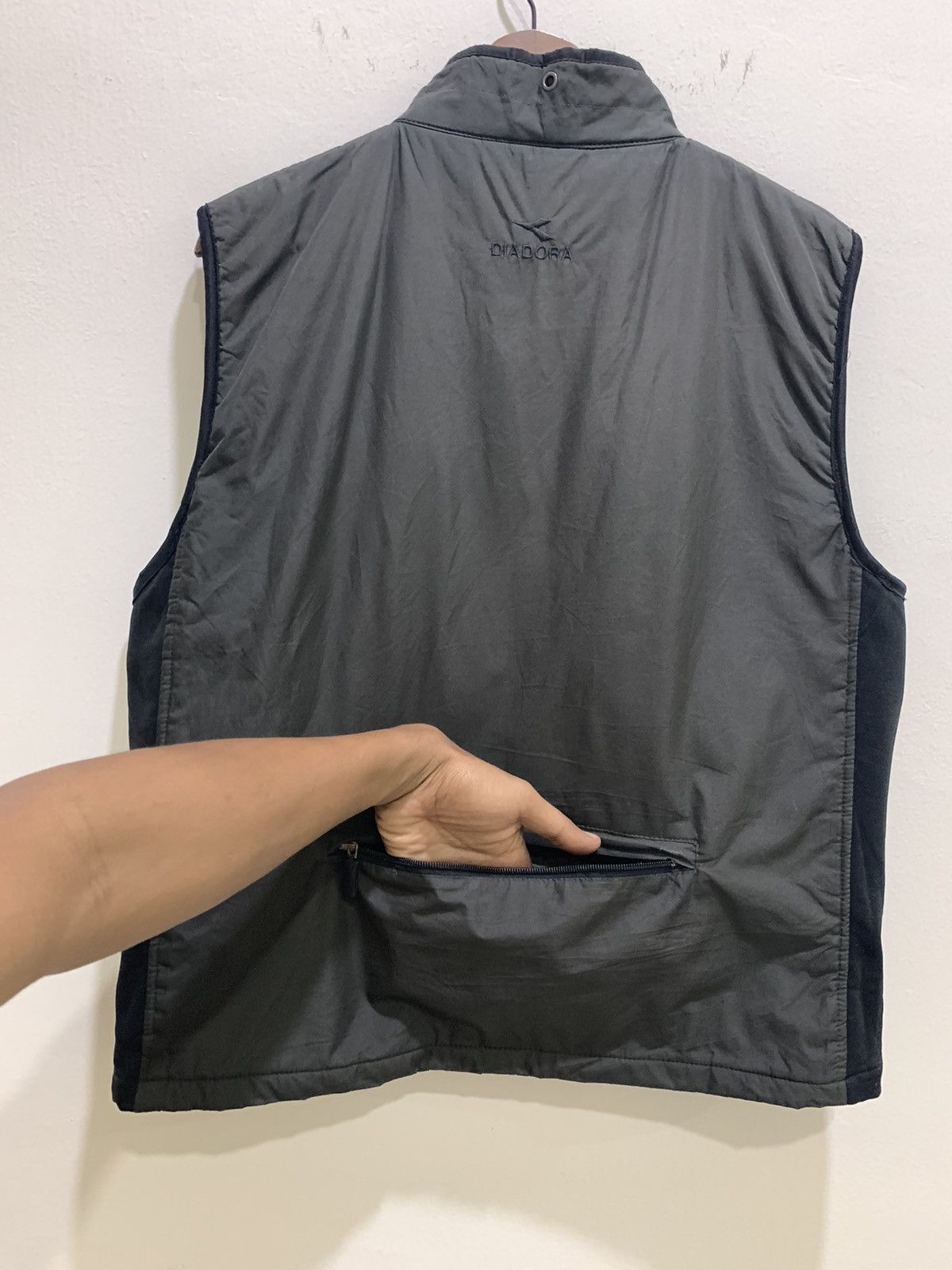 Diadora × Japanese Brand DIADORA SPORT Sleeveles Zipper Tactical Utility Vest Jacket Size US M / EU 48-50 / 2 - 16 Thumbnail
