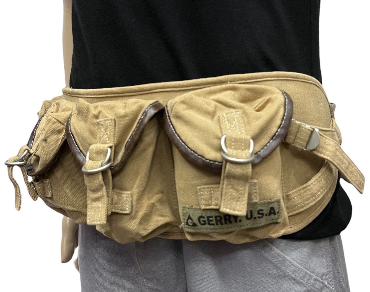 Other Vtg GERRY Multi-Pocket Tactical Undercover Style Waist Bag Size ONE SIZE - 5 Thumbnail