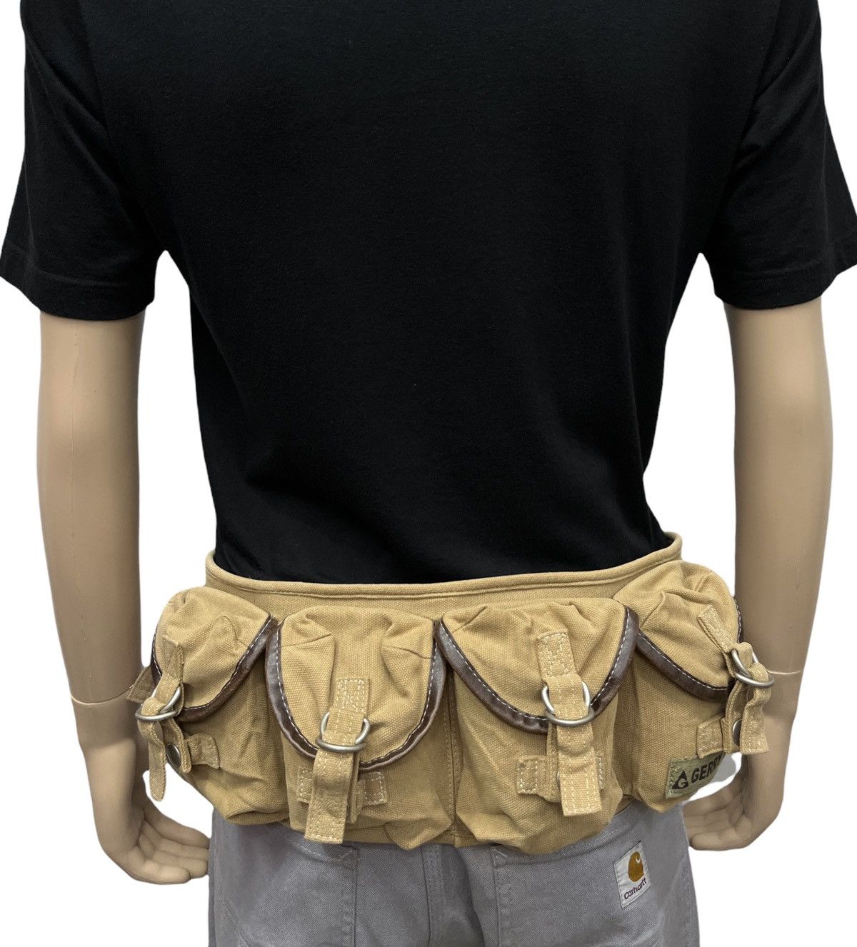 Other Vtg GERRY Multi-Pocket Tactical Undercover Style Waist Bag Size ONE SIZE - 4 Thumbnail
