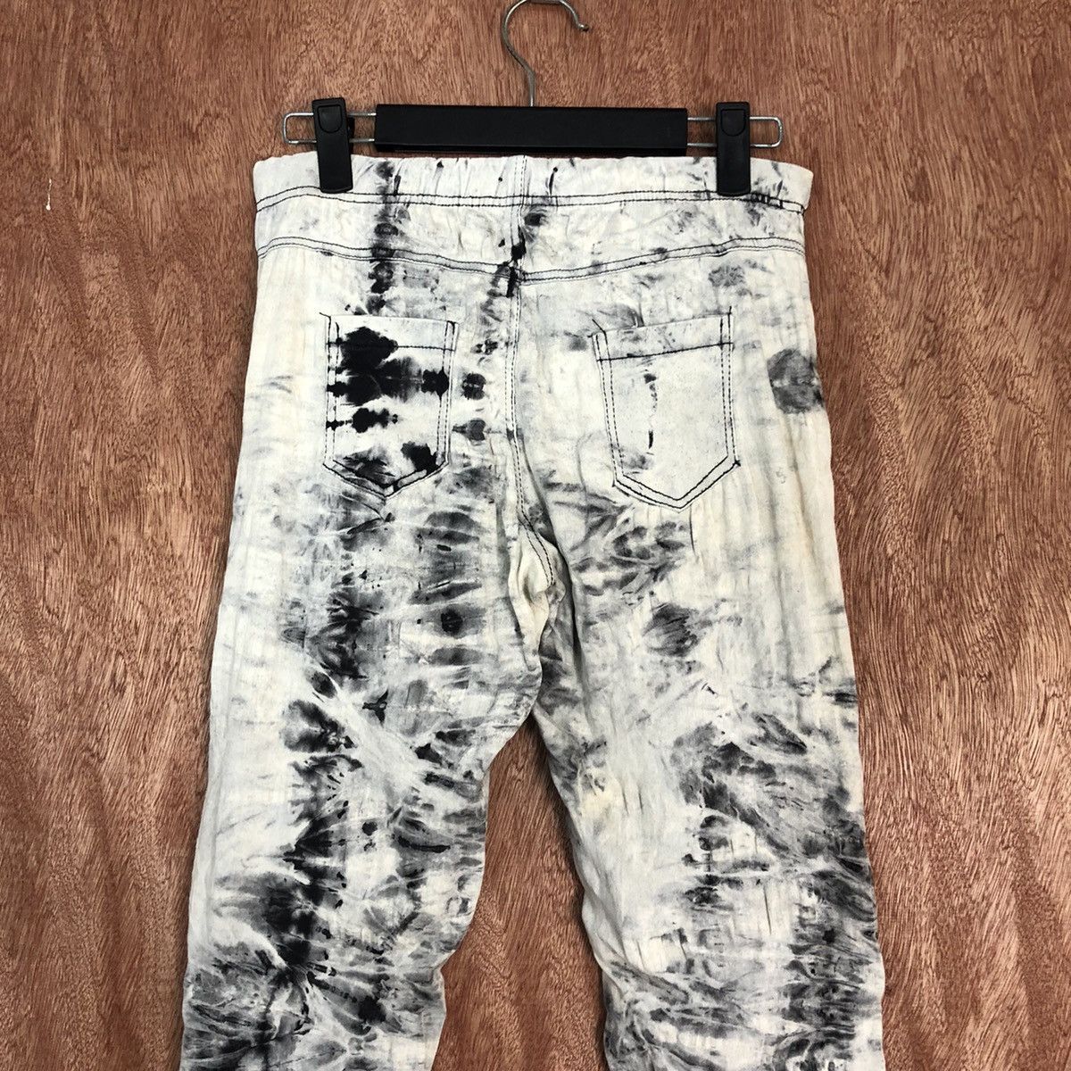 Japanese Brand Japan White Distressed painter punk Pants #c827 Size US 26 / EU 42 - 7 Thumbnail