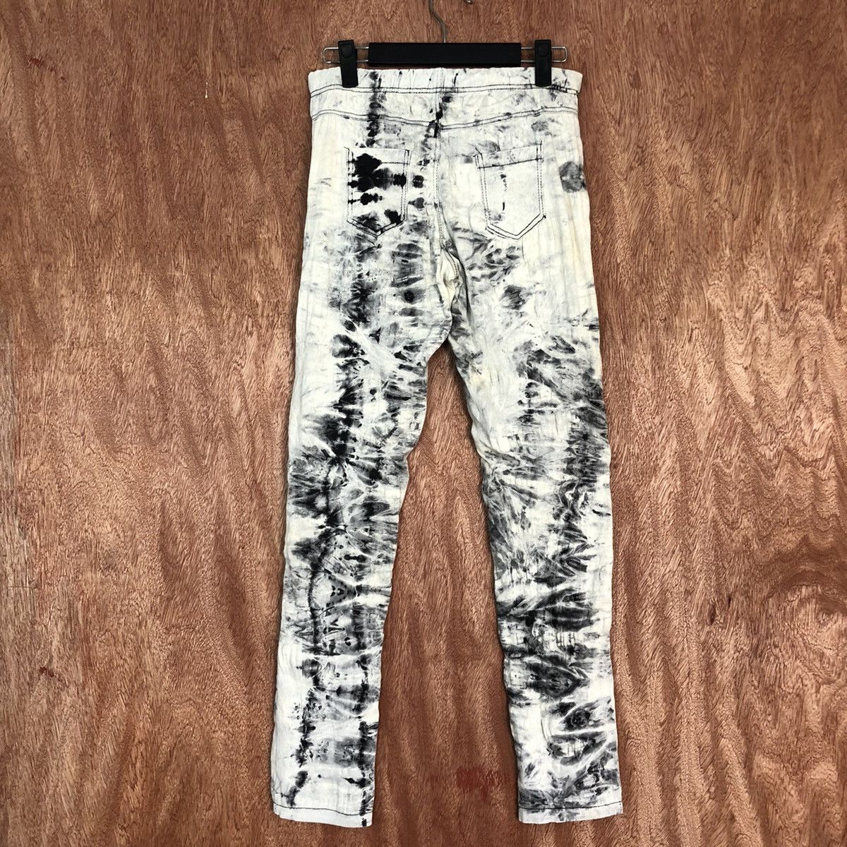 Japanese Brand Japan White Distressed painter punk Pants #c827 Size US 26 / EU 42 - 6 Thumbnail