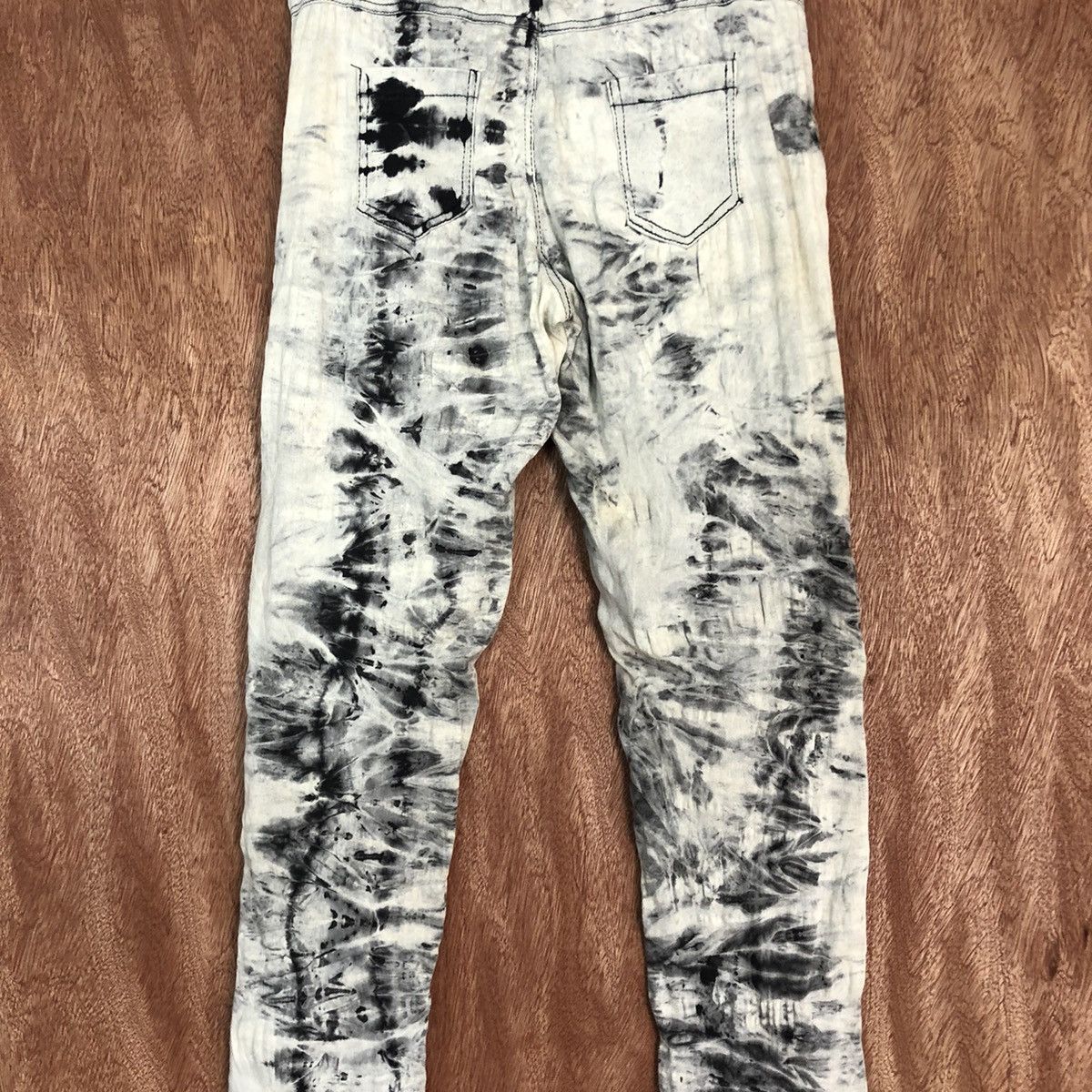 Japanese Brand Japan White Distressed painter punk Pants #c827 Size US 26 / EU 42 - 9 Thumbnail