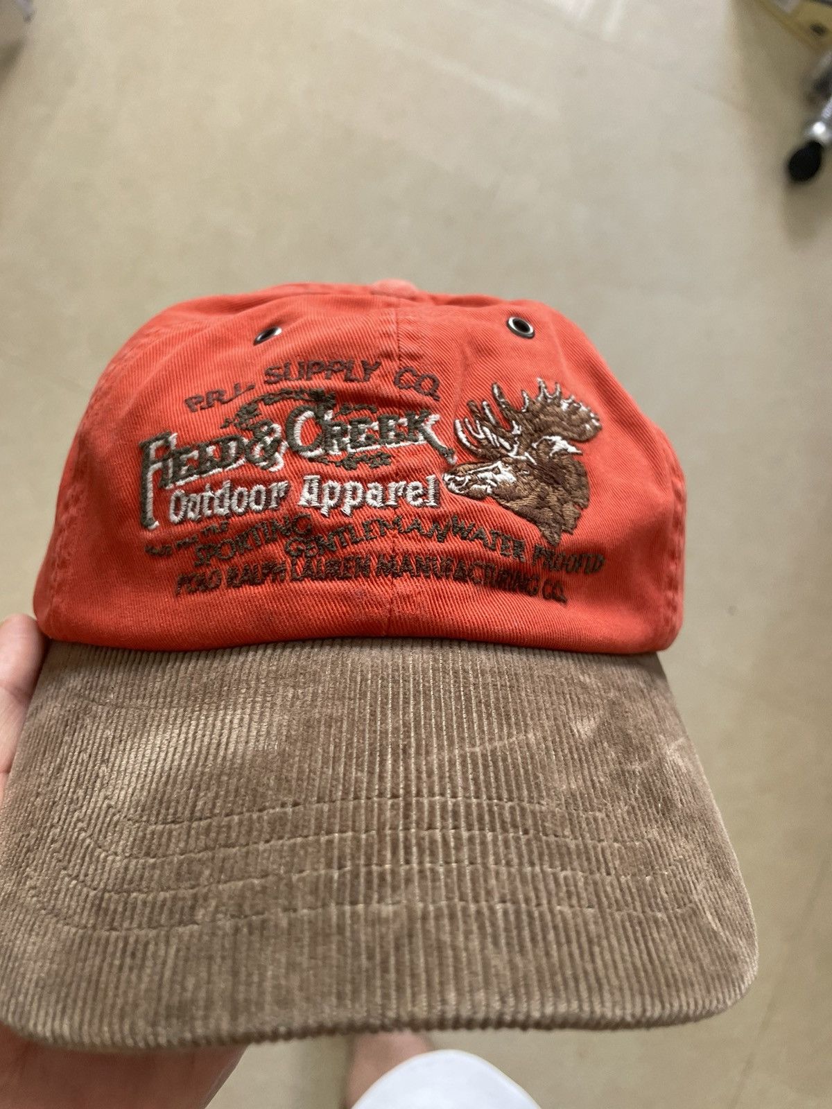 Polo Ralph Lauren Polo RL field & creek corduroy cap Size ONE SIZE - 1 Thumbnail