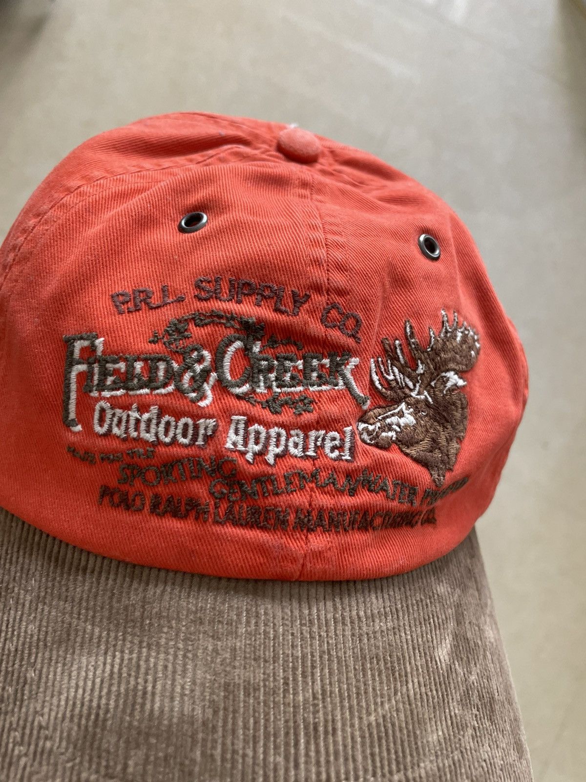 Polo Ralph Lauren Polo RL field & creek corduroy cap Size ONE SIZE - 2 Thumbnail
