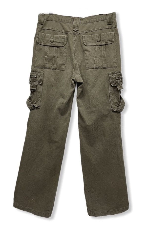 Other FYE🔥IMMENSE Punk Cross Bondage Tactical Cargo Pants Size US 32 / EU 48 - 7 Thumbnail