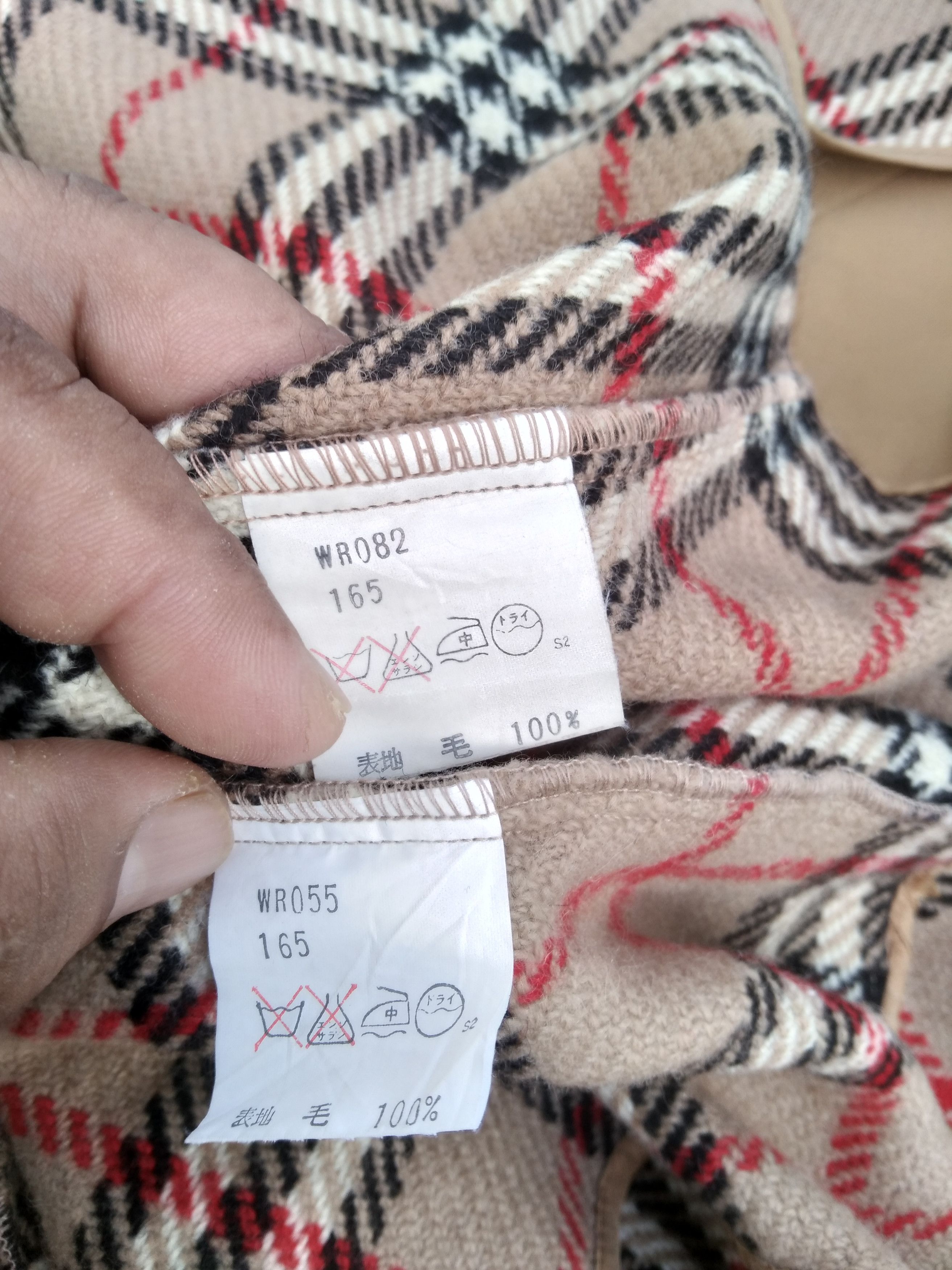 Burberry × Vintage VINTAGE BURBERRY NOVA CHECK LINING INNER JACKET Size US M / EU 48-50 / 2 - 6 Thumbnail