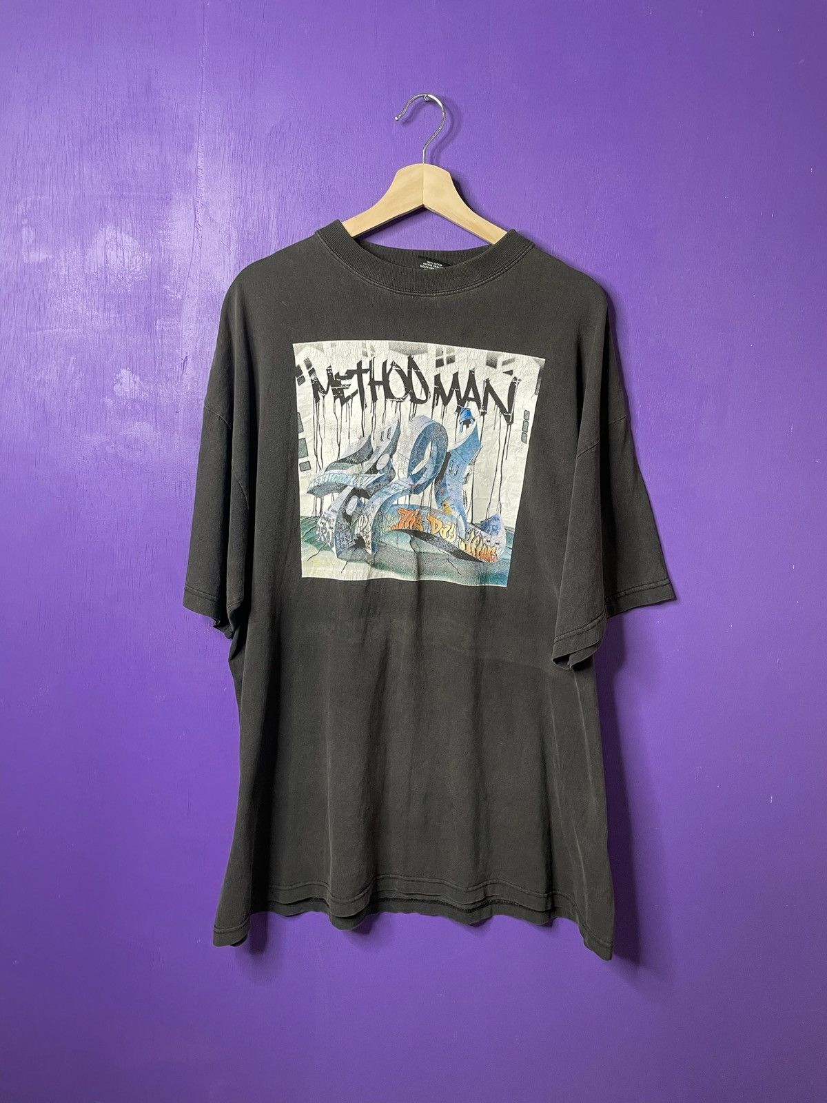 Vintage × Wu Tang Clan × Wu Wear Vintage Wu Tang method man 4:21 