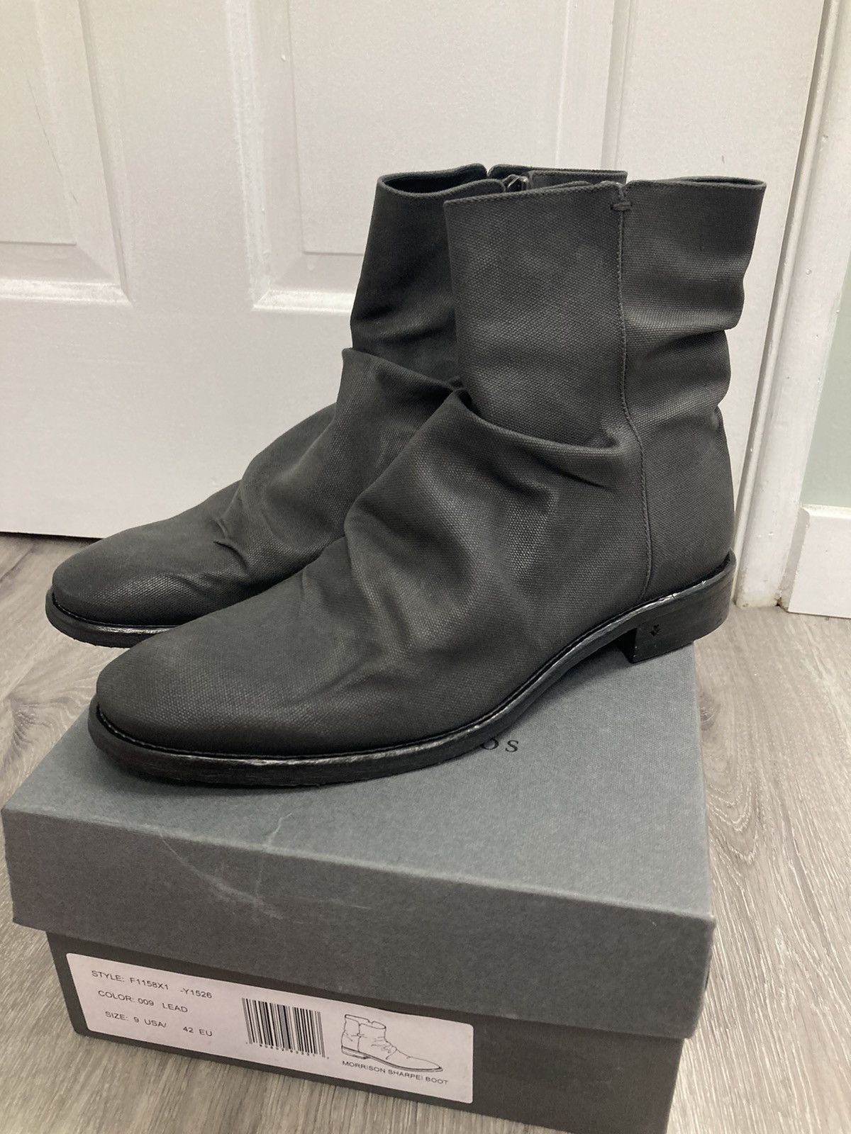 John Varvatos Morrison Sharpei boot. 9 Size US 9 / EU 42 - 2 Thumbnail