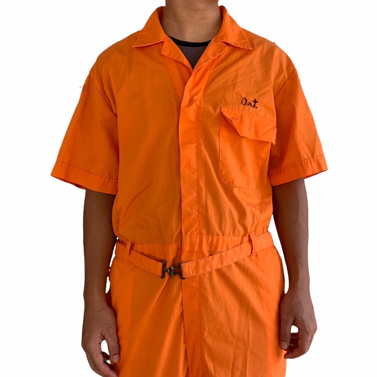 Vintage Vintage 70’s ToppMaster Ant The Mechanic Workwear Coverall Size US 40 / EU 56 - 5 Thumbnail