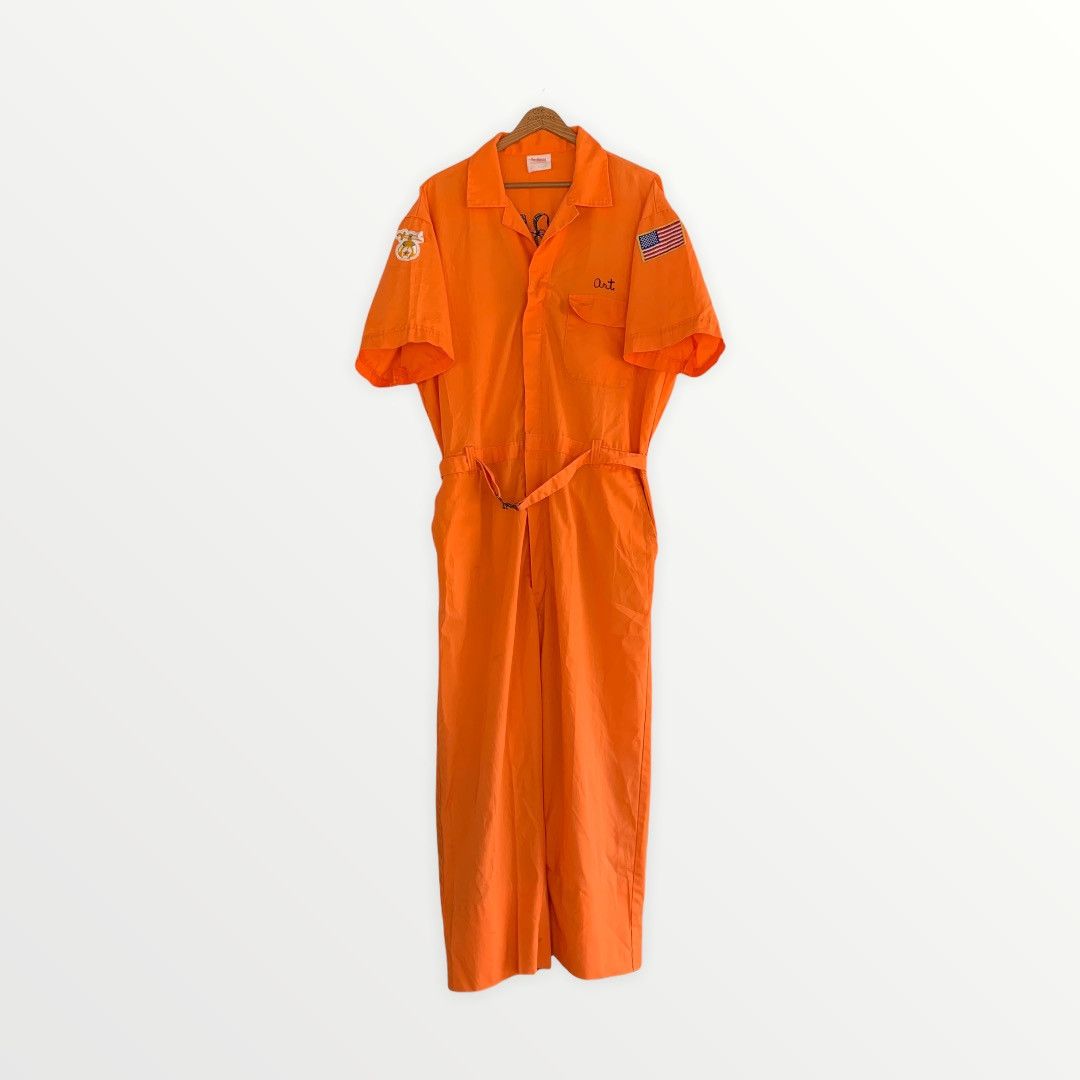 Vintage Vintage 70’s ToppMaster Ant The Mechanic Workwear Coverall Size US 40 / EU 56 - 18 Thumbnail
