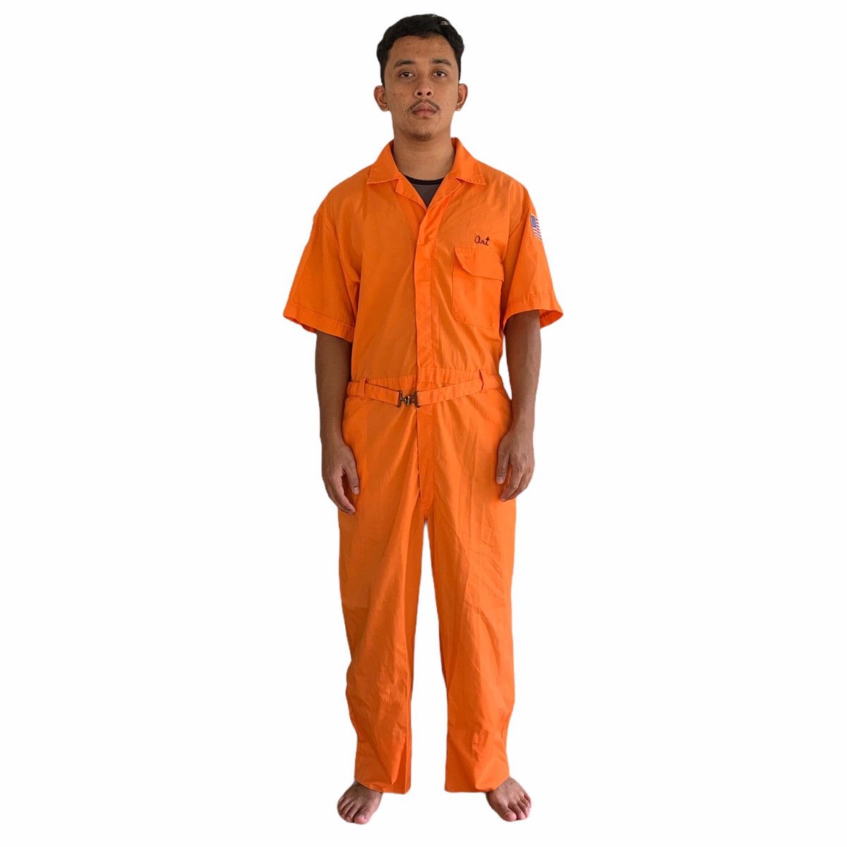 Vintage Vintage 70’s ToppMaster Ant The Mechanic Workwear Coverall Size US 40 / EU 56 - 1 Thumbnail
