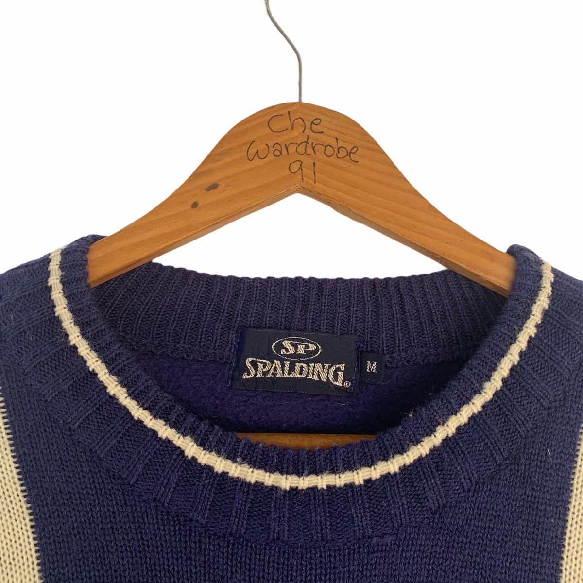Spalding × Vintage Vintage Spalding Big Spell Out Sweatshirt Fleece Size US M / EU 48-50 / 2 - 3 Thumbnail