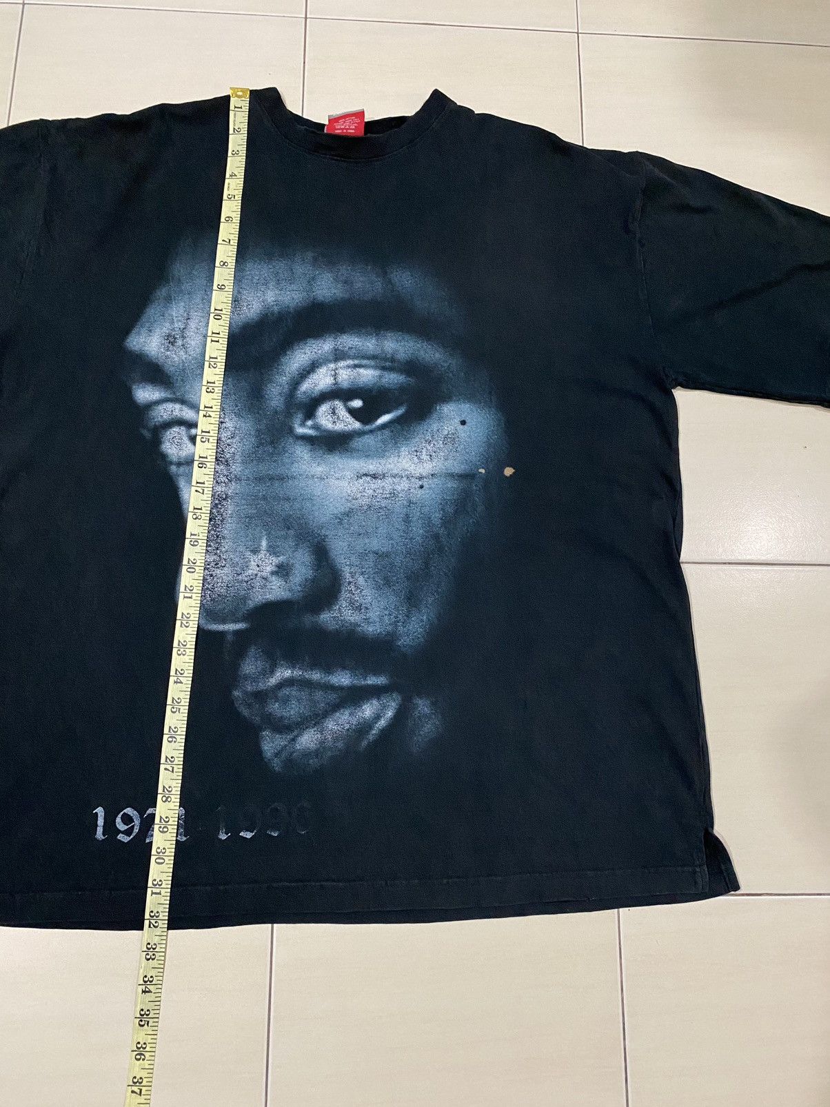 Band Tees Vintage Tupac Shakur big print raptee shirt Size US XXL / EU 58 / 5 - 5 Thumbnail