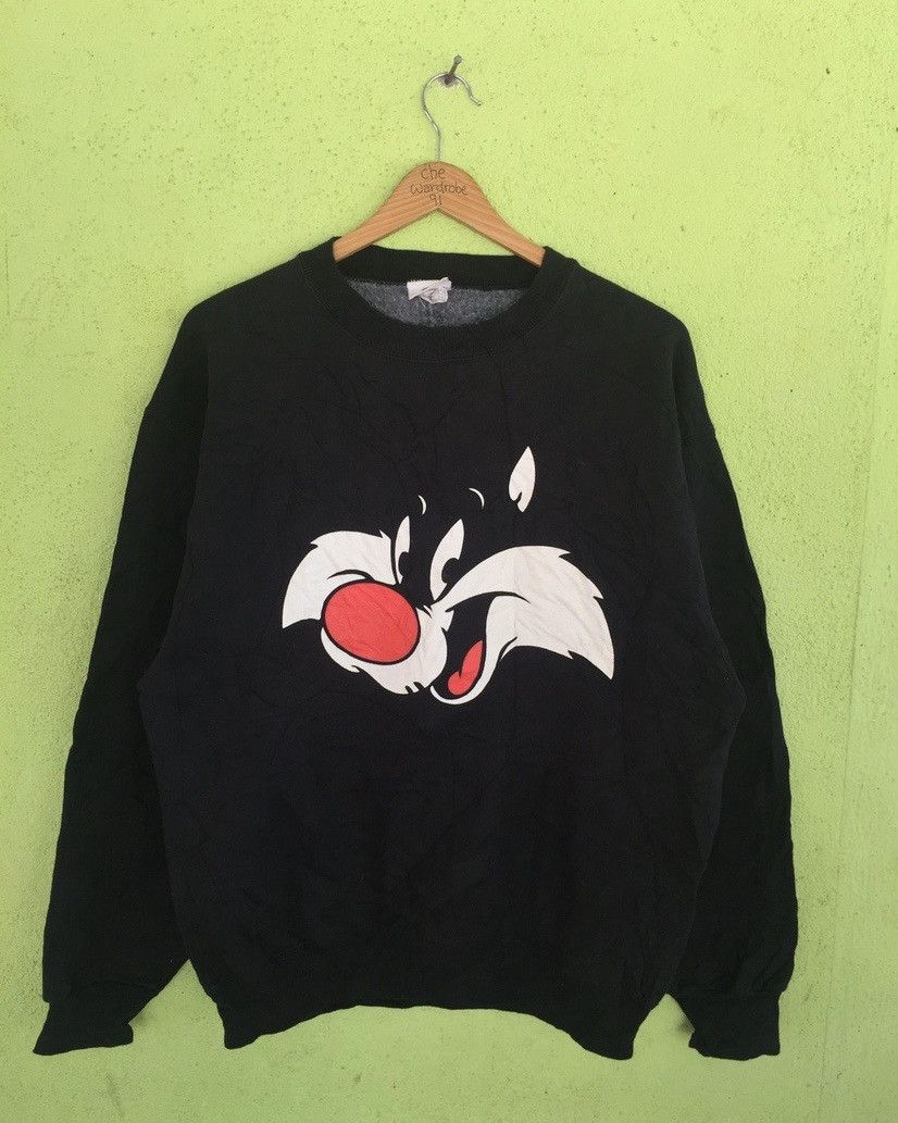 Acme Clothing × Vintage Vintage 1991 Sylvester Big Print Crewneck Size US M / EU 48-50 / 2 - 2 Thumbnail