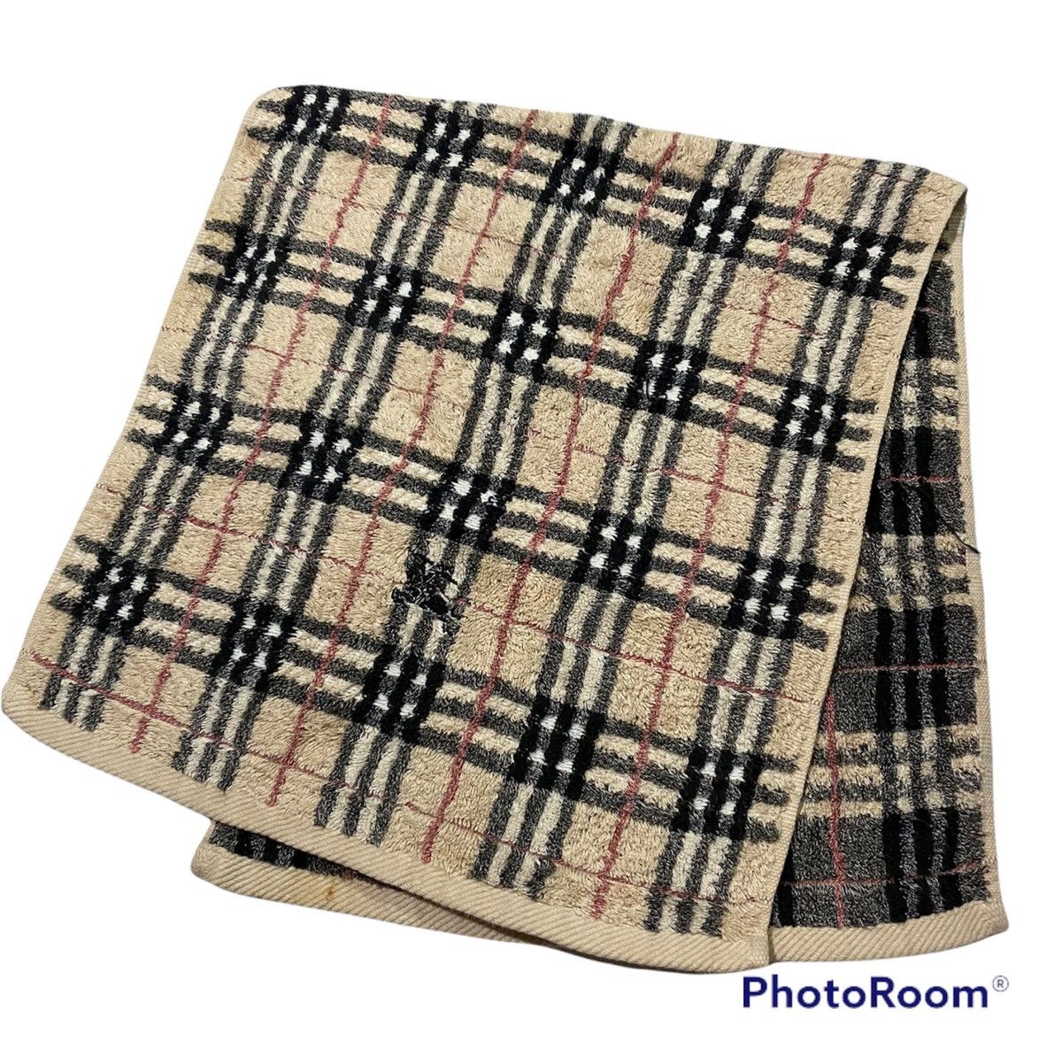 Burberry × Japanese Brand × Vintage Steals‼️Vintage Burberry Nova chek Mini Towel Size ONE SIZE - 2 Thumbnail